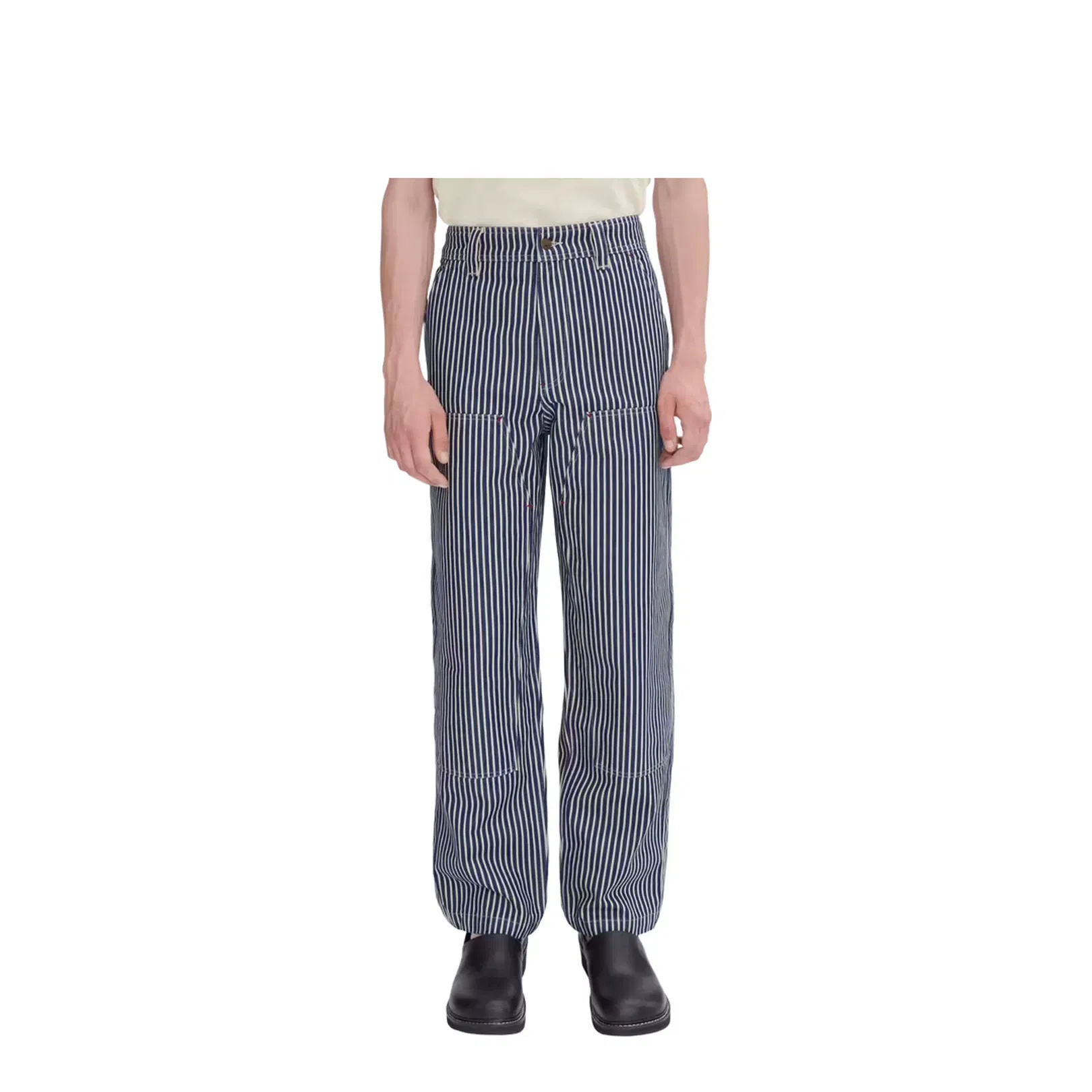 Trousers Blue White
