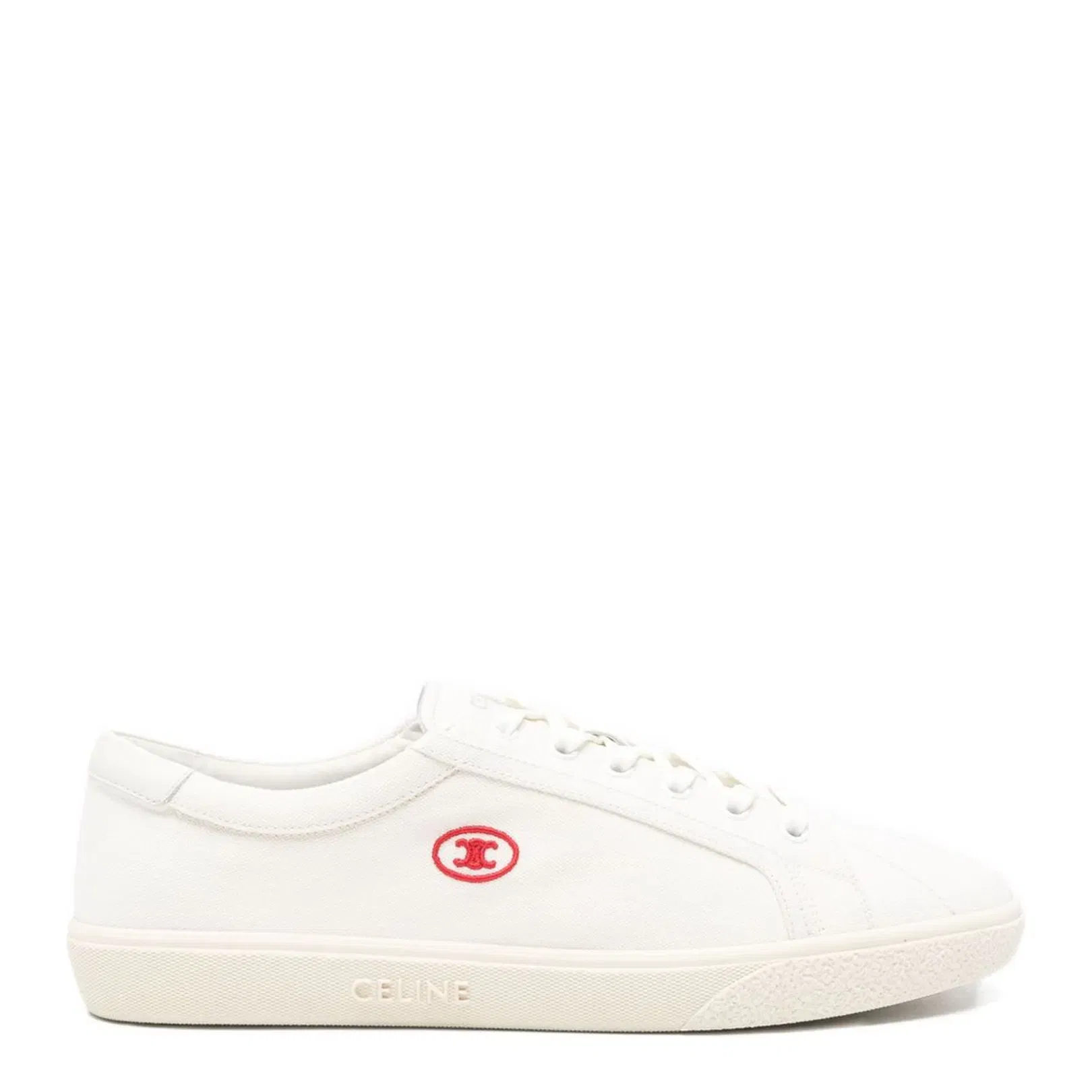 Lou Low Sneaker with Embroidered