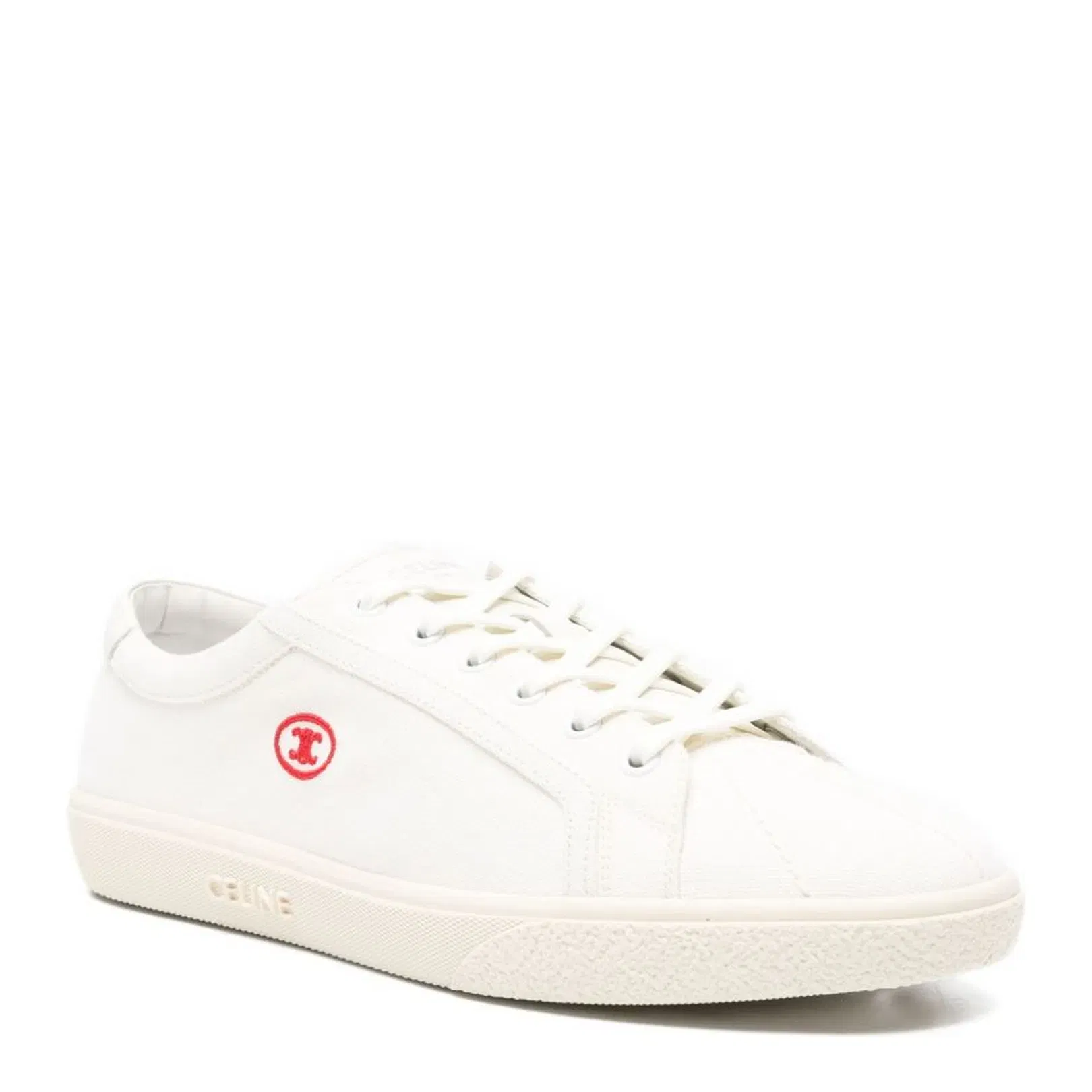 Lou Low Sneaker with Embroidered