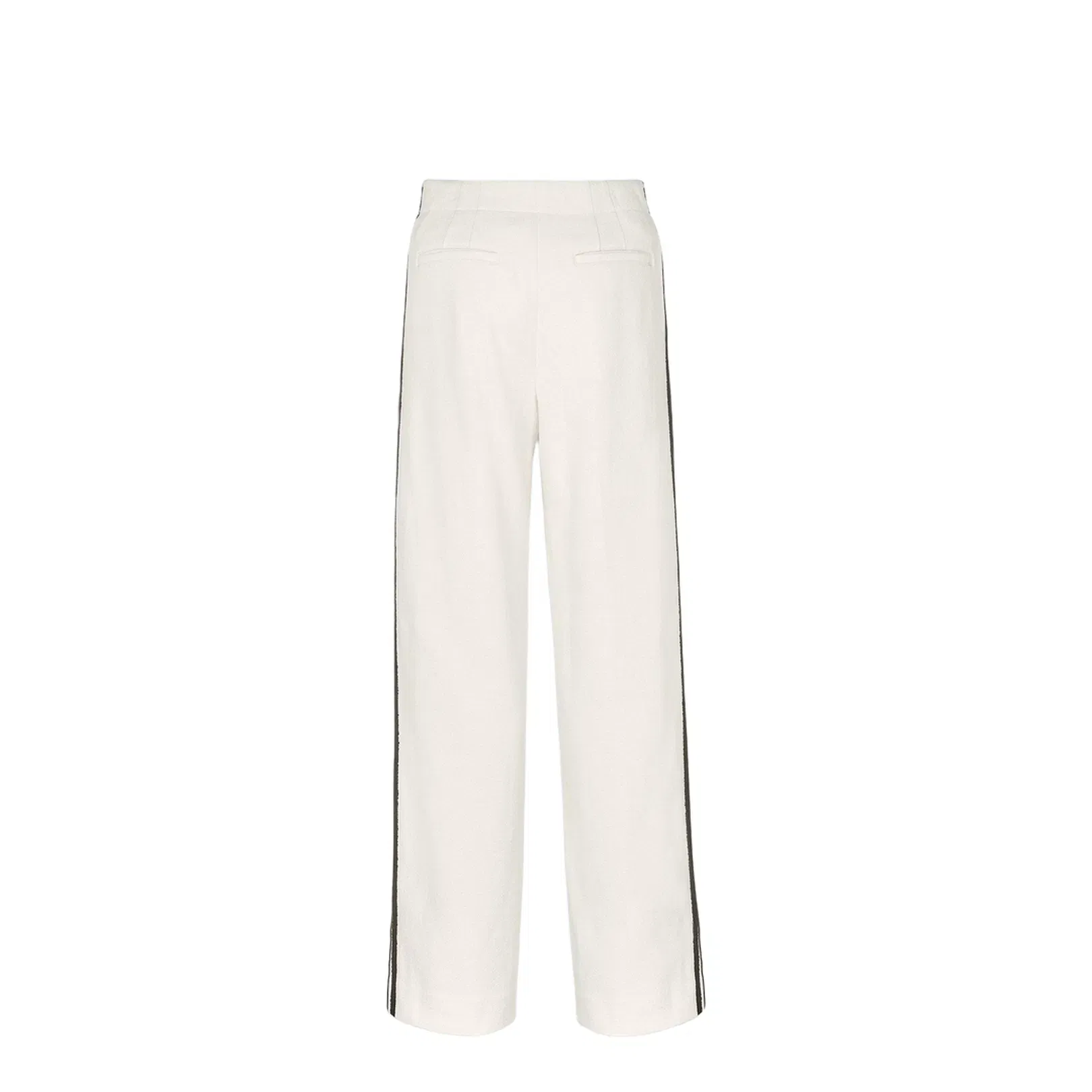 Wide-Leg Bouclé Pants