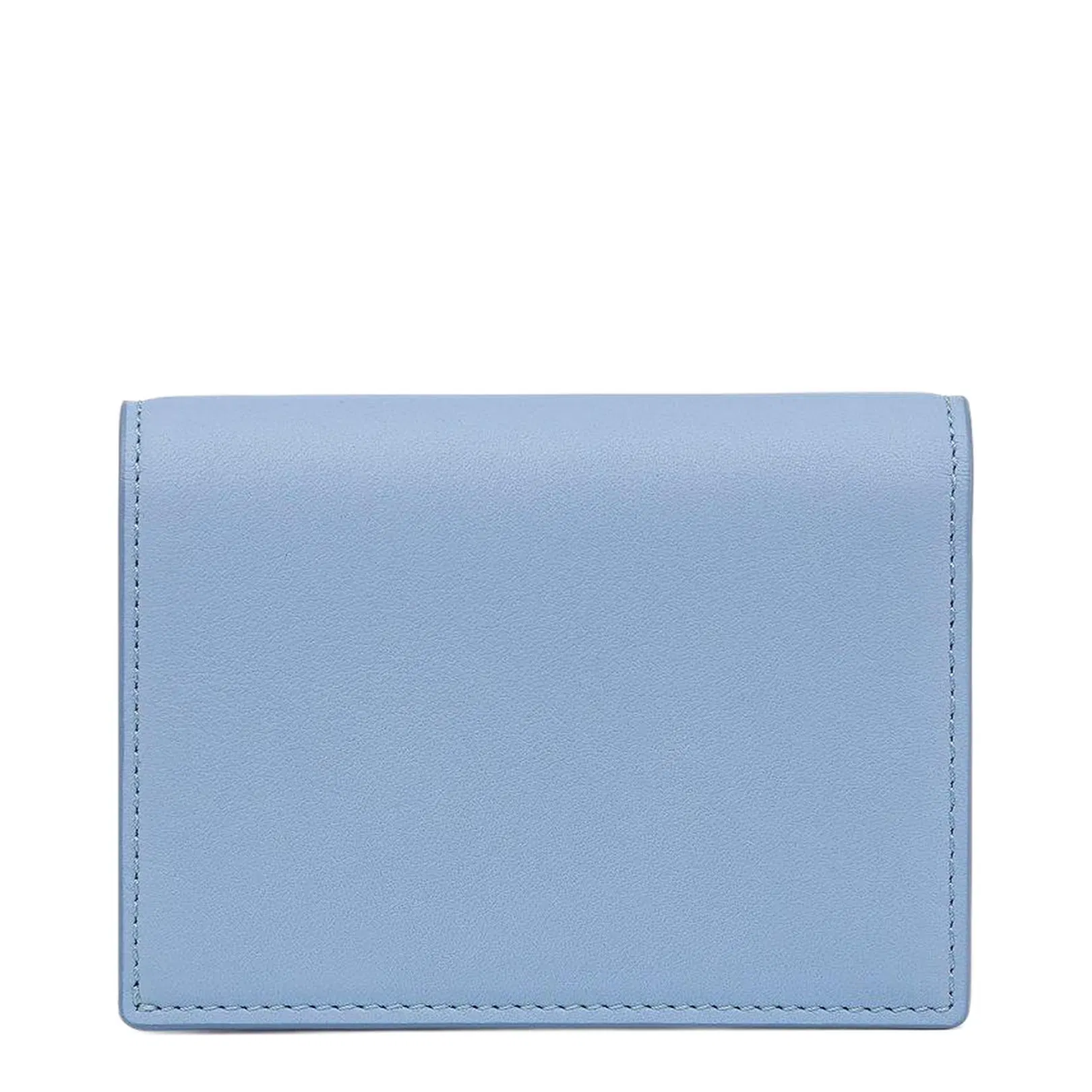 Spanish Calfskin Diamond Snap Wallet - Blue