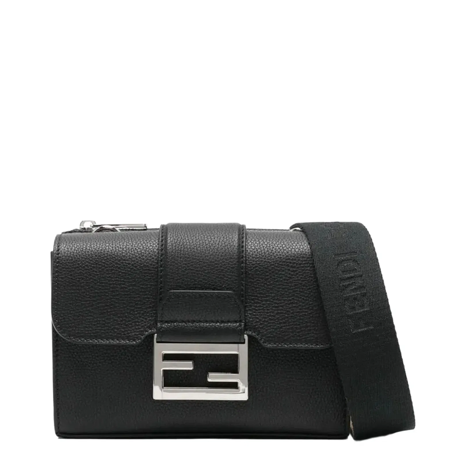 Baguette® Double Leather Bag Black