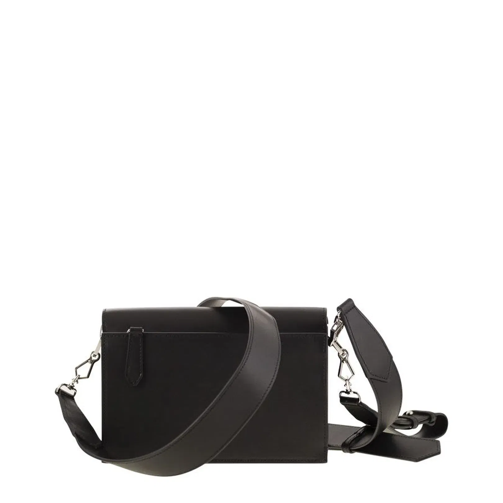 Biancaroughs Small Leather Crossbody Bag Black