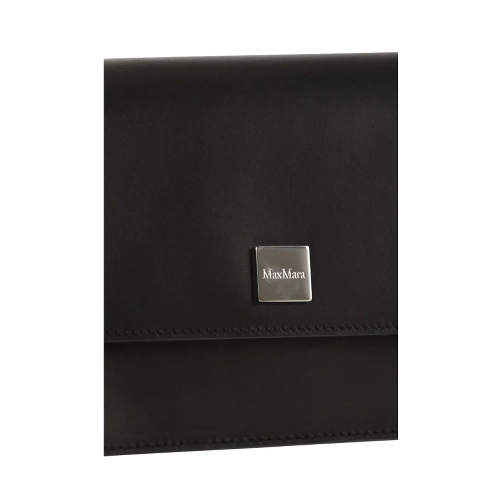 Biancaroughs Small Leather Crossbody Bag Black