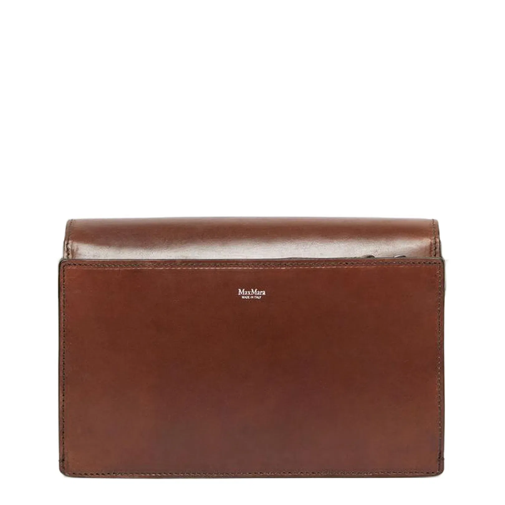 Biancaroughs Small Leather Crossbody Bag Brown