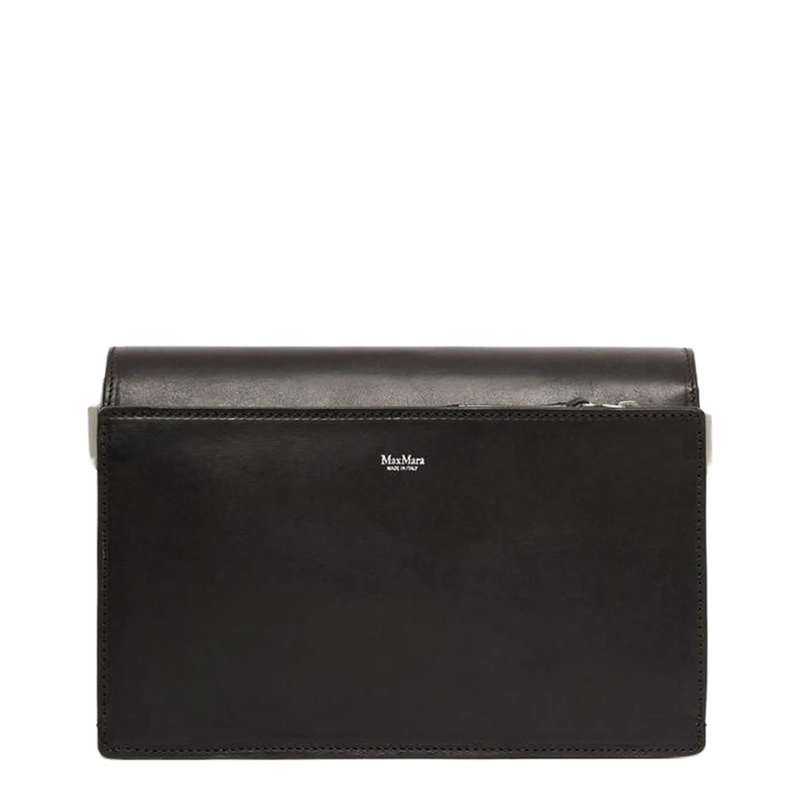 Small Crossbody Bag in Leather Black