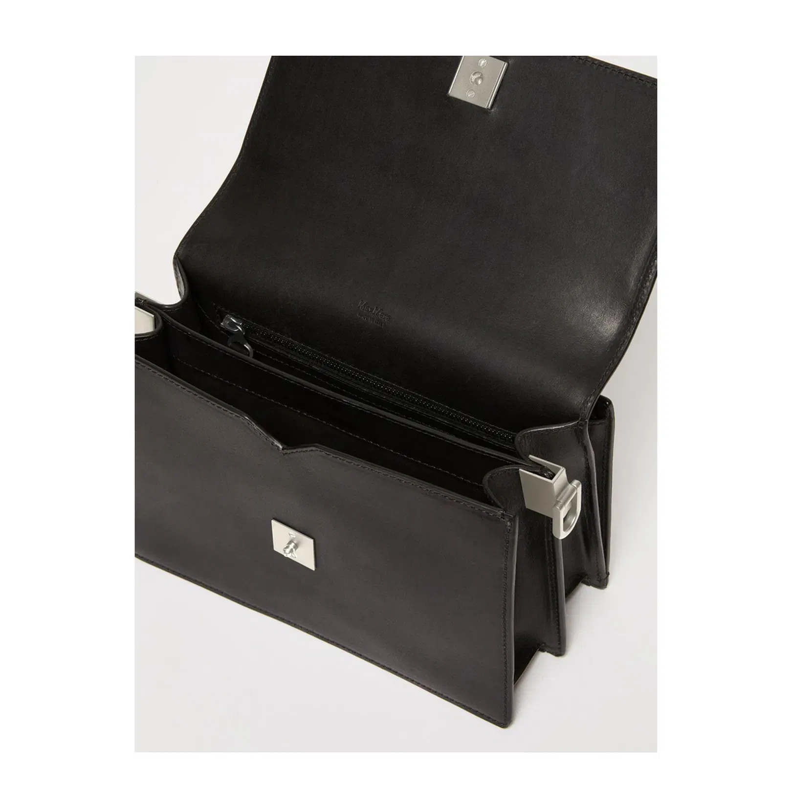 Small Crossbody Bag in Leather Black