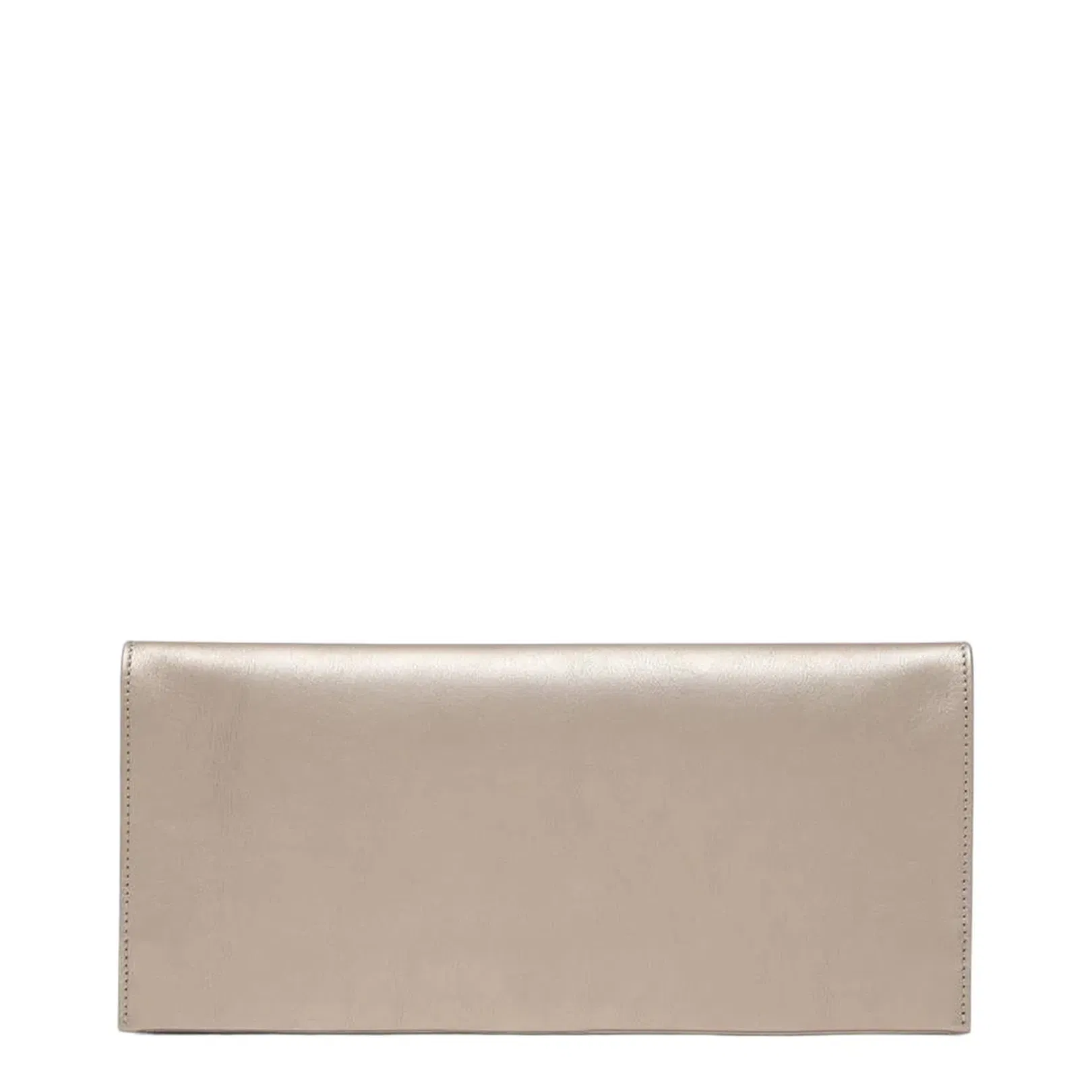 Mini Pilgrim Clutch Bag Satin Cream