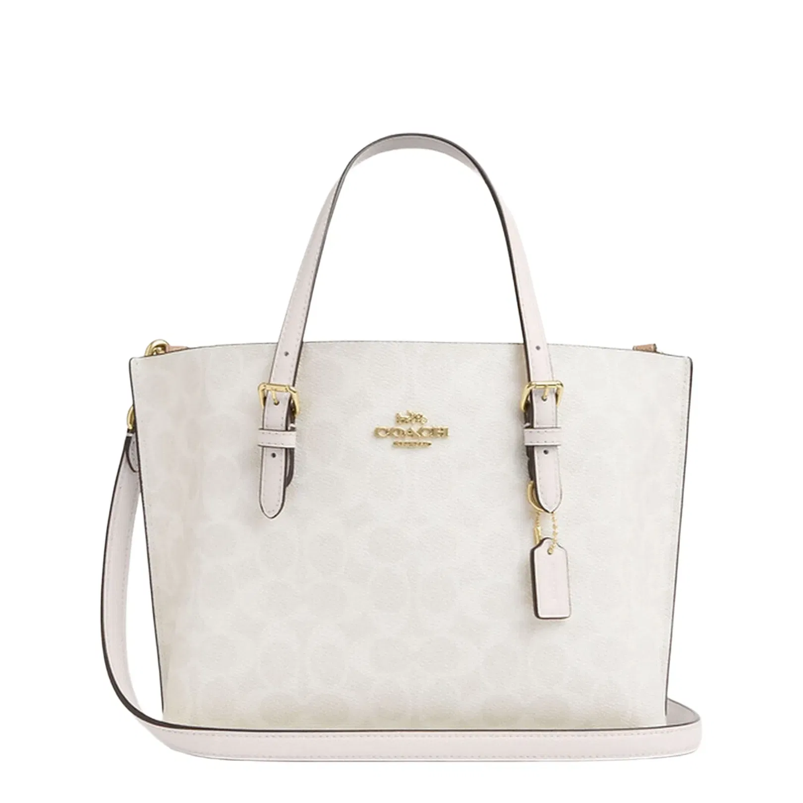 Mollie Tote Bag 25 in Signature White