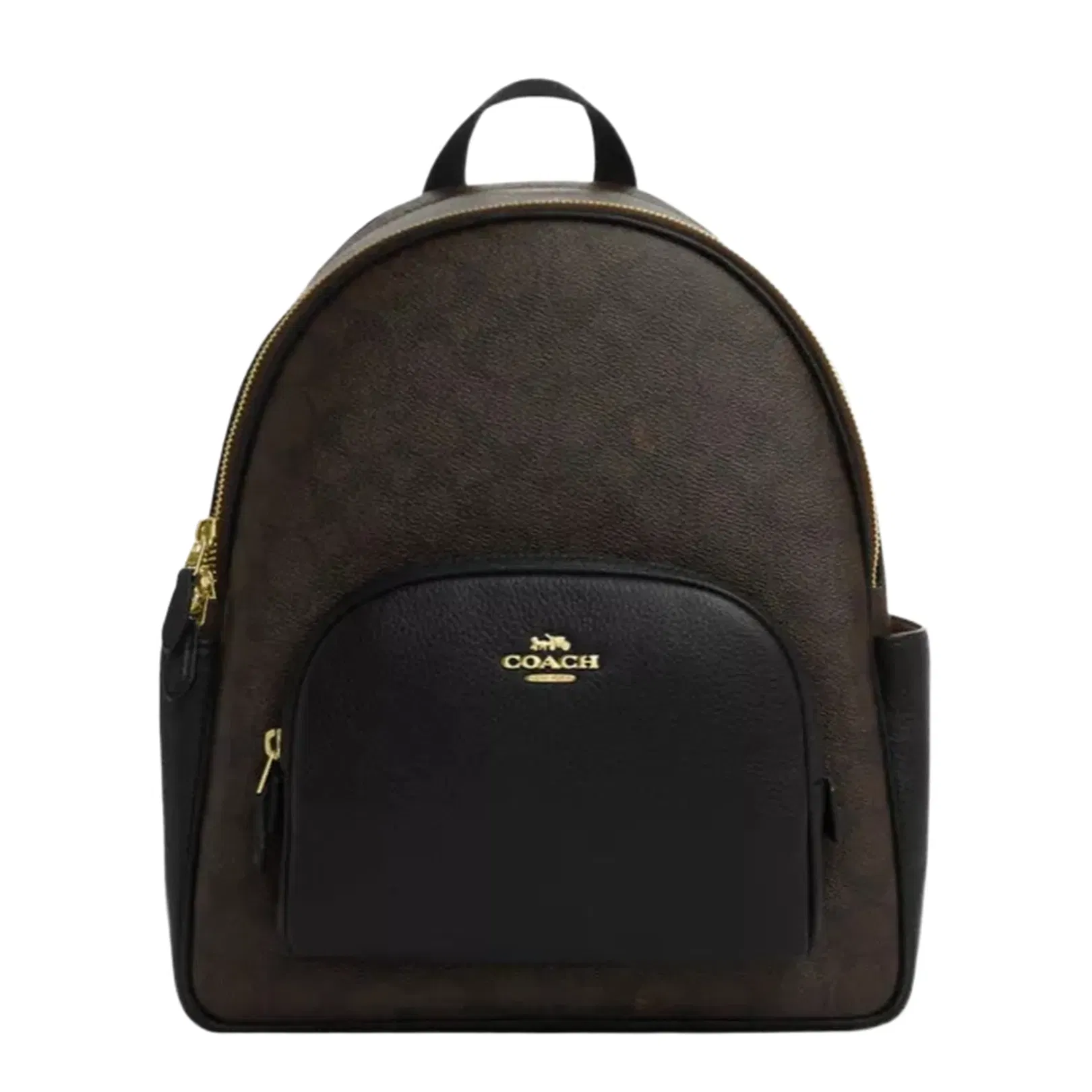 Court Backpack - Black Brown