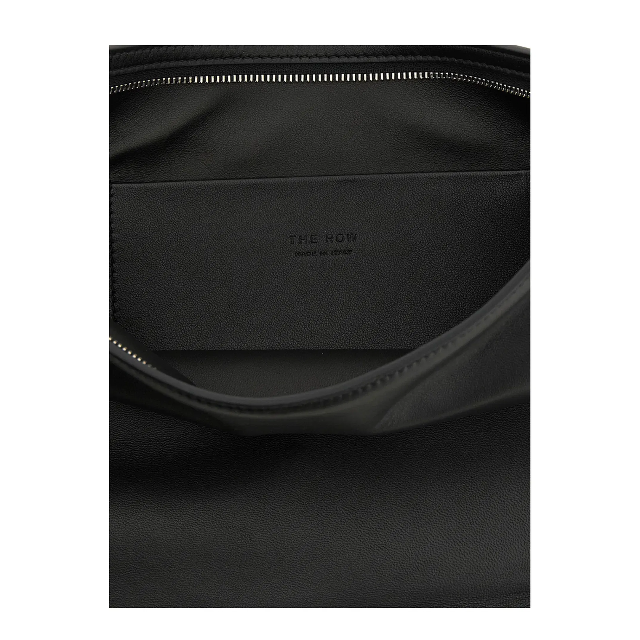 Black Leather Izzy Crossbody Bag