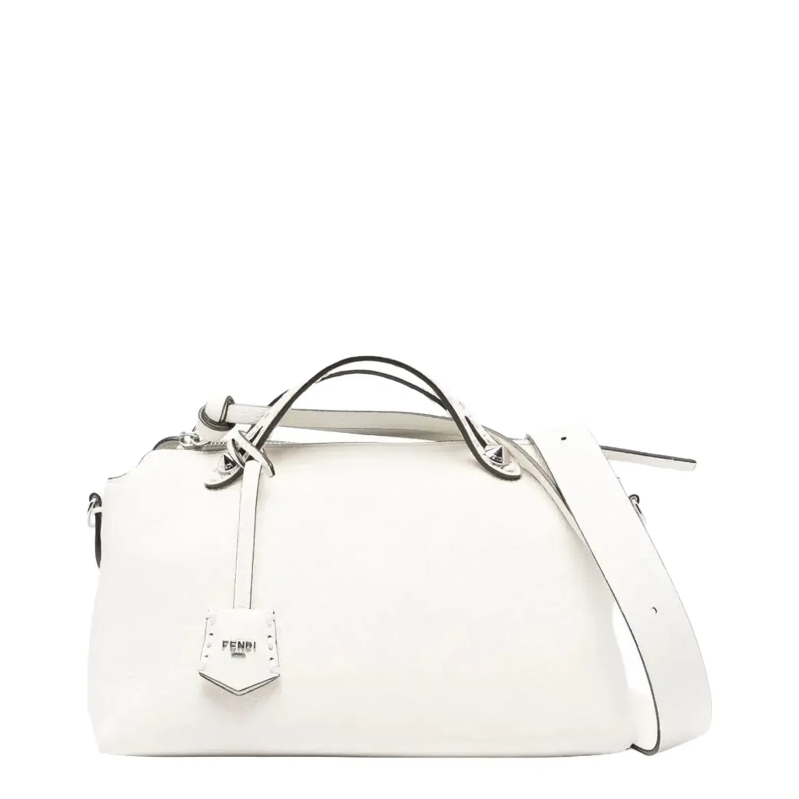 Medium By The Way Saddle Bag White