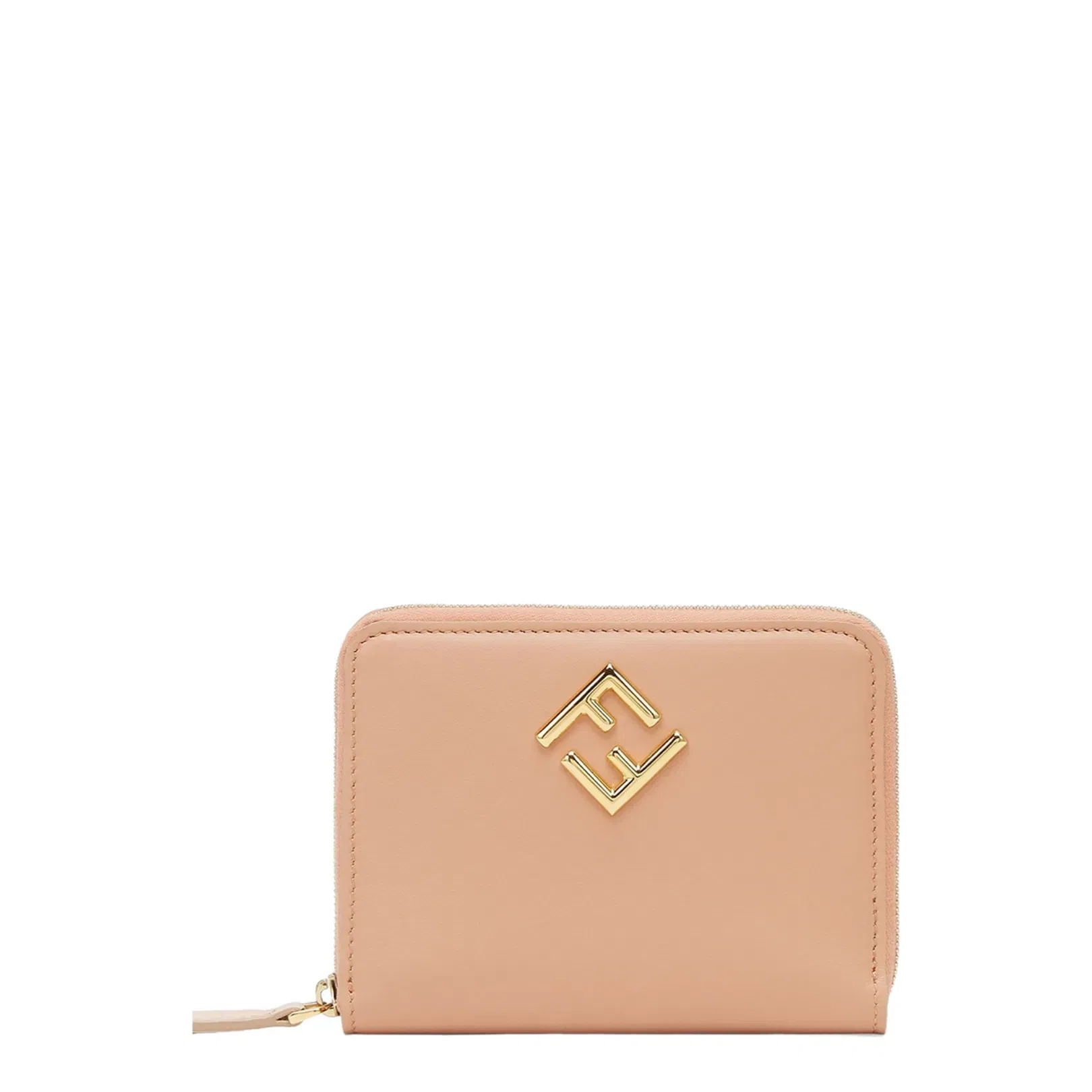 FF Diamonds Medium Wallets Leather Pink