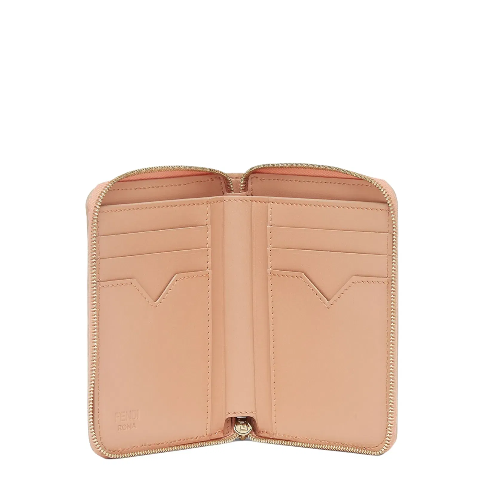 FF Diamonds Medium Wallets Leather Pink