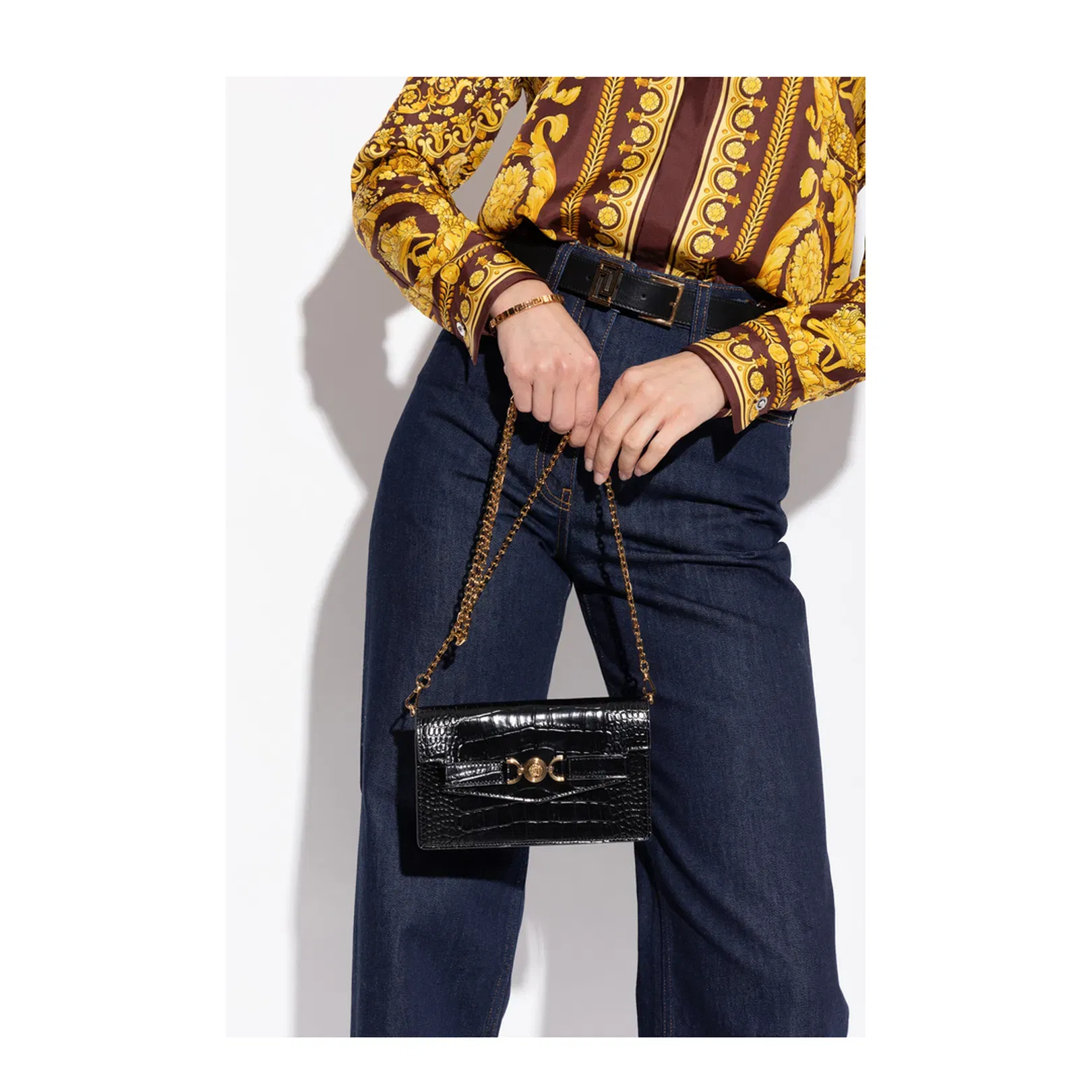 Chain Wallet Black