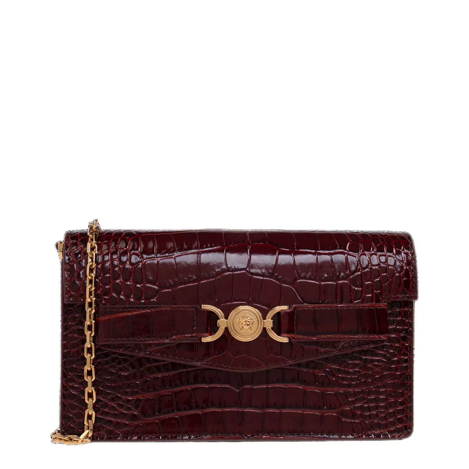 Chain Wallet Burgundy