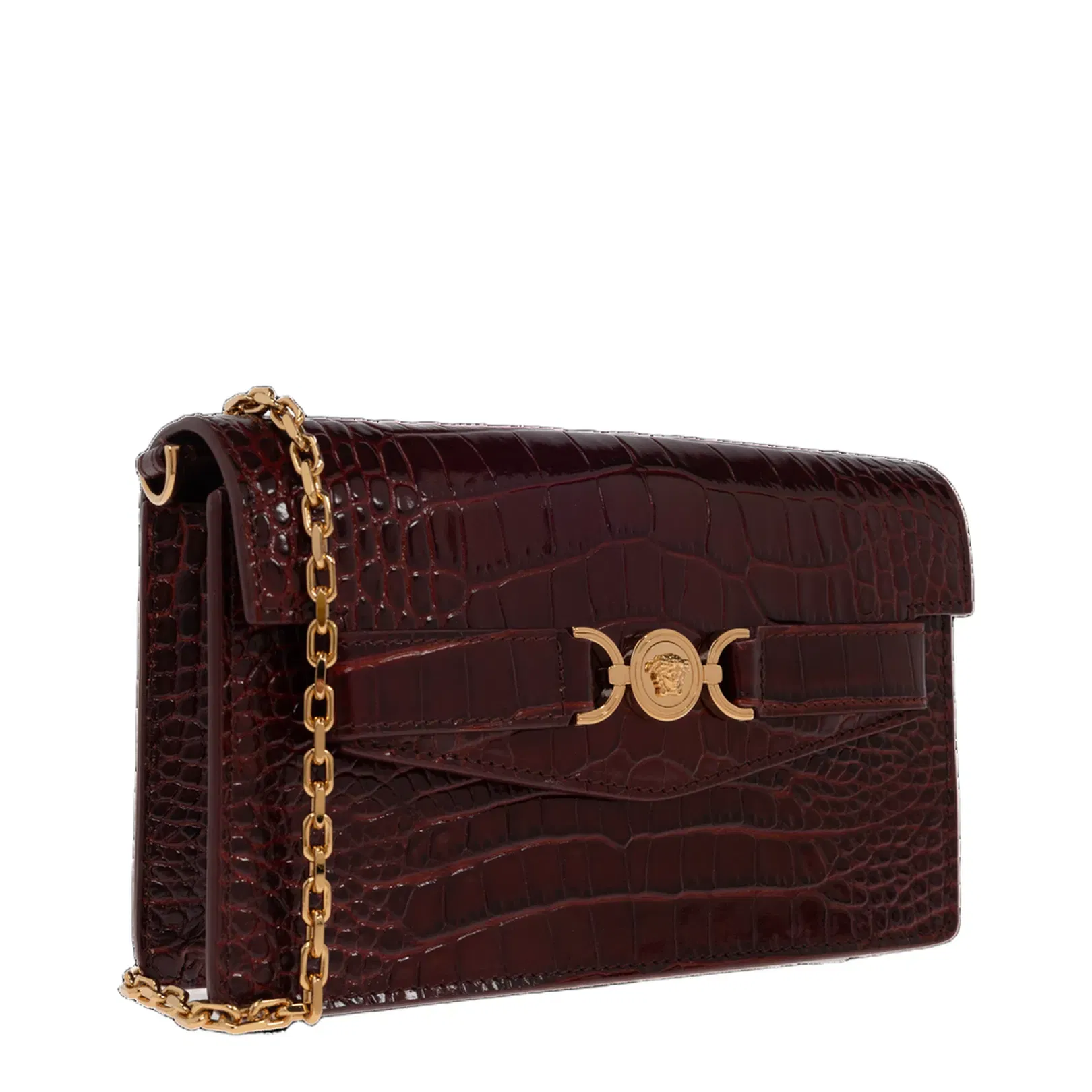 Chain Wallet Burgundy
