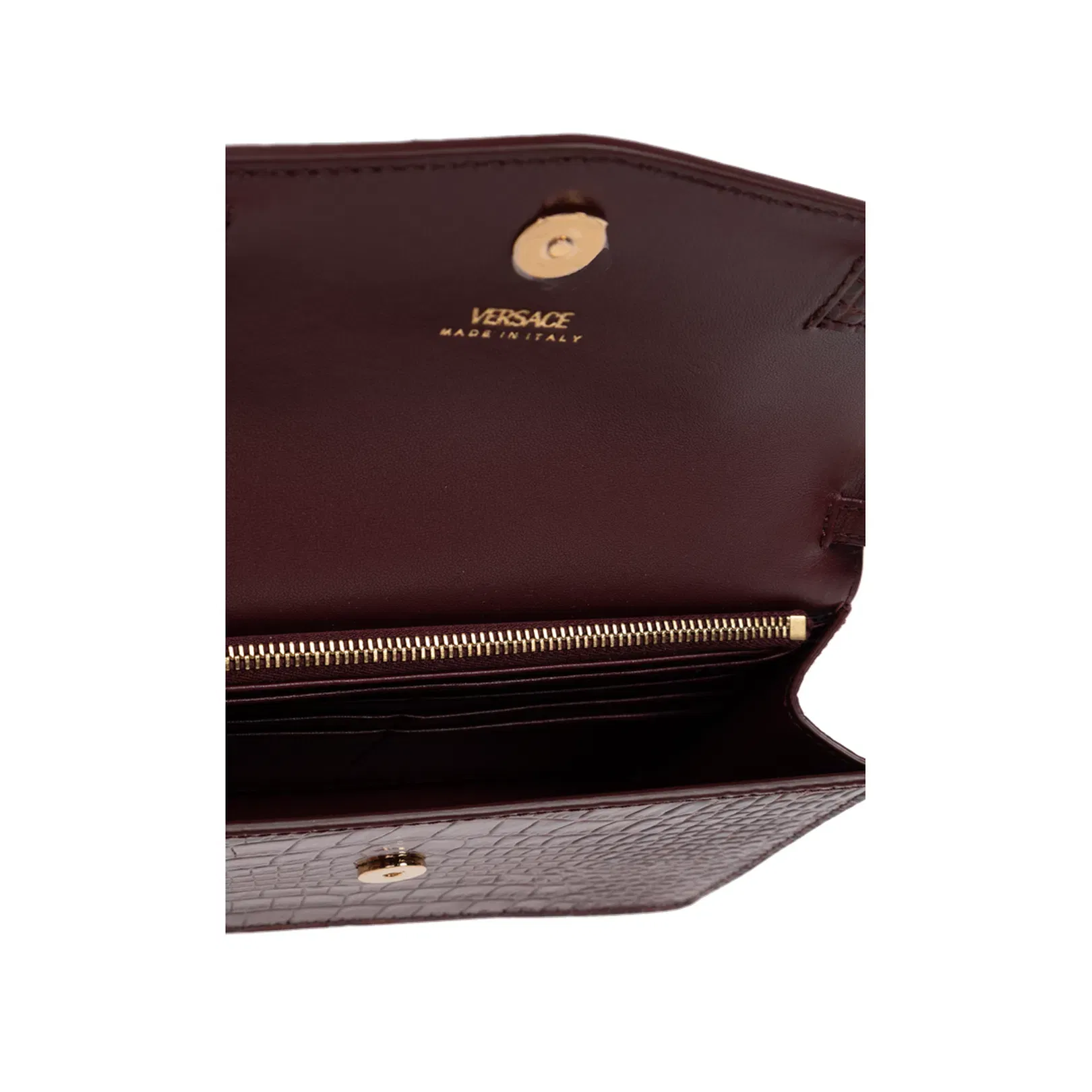 Chain Wallet Burgundy