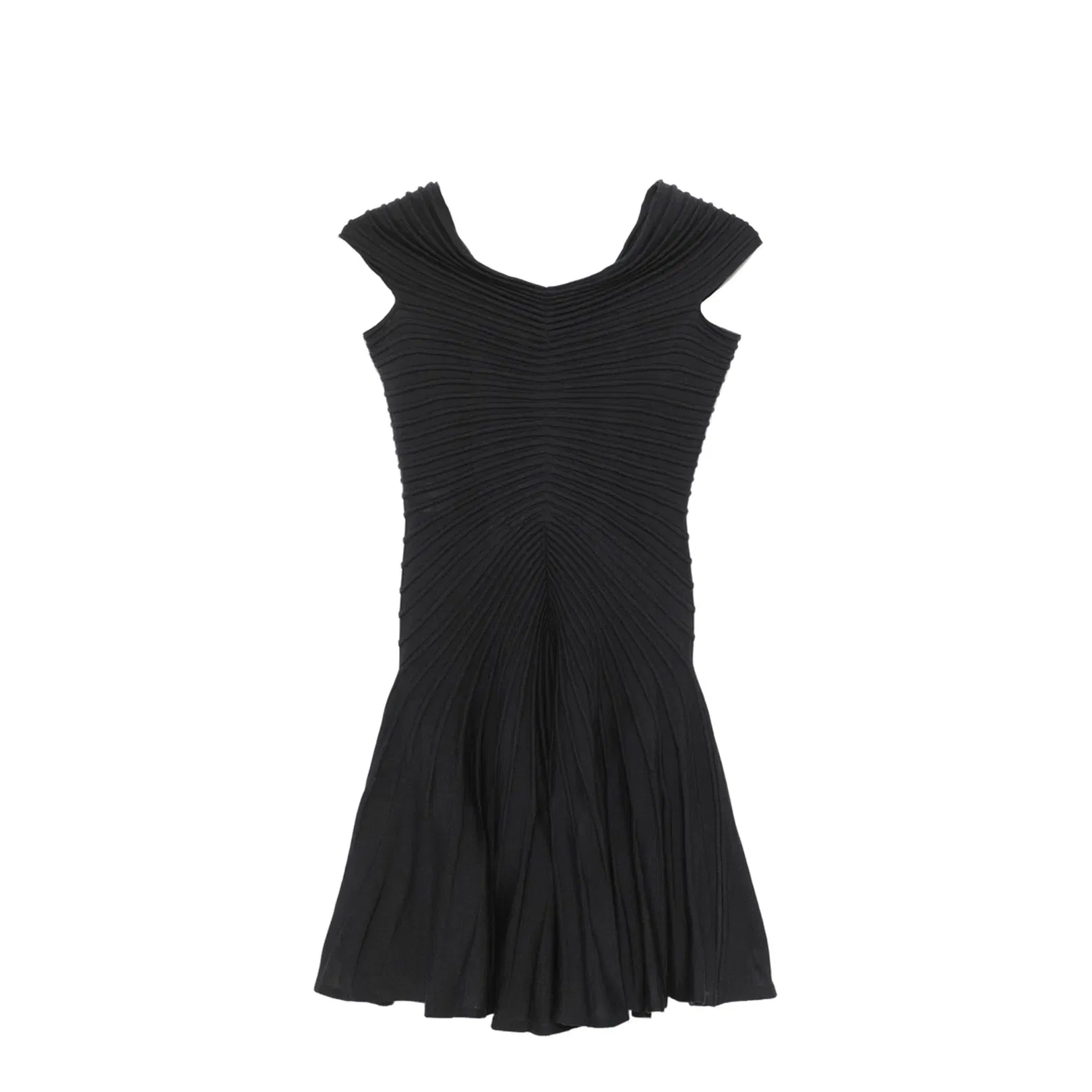 Textured Knit Mini Dress