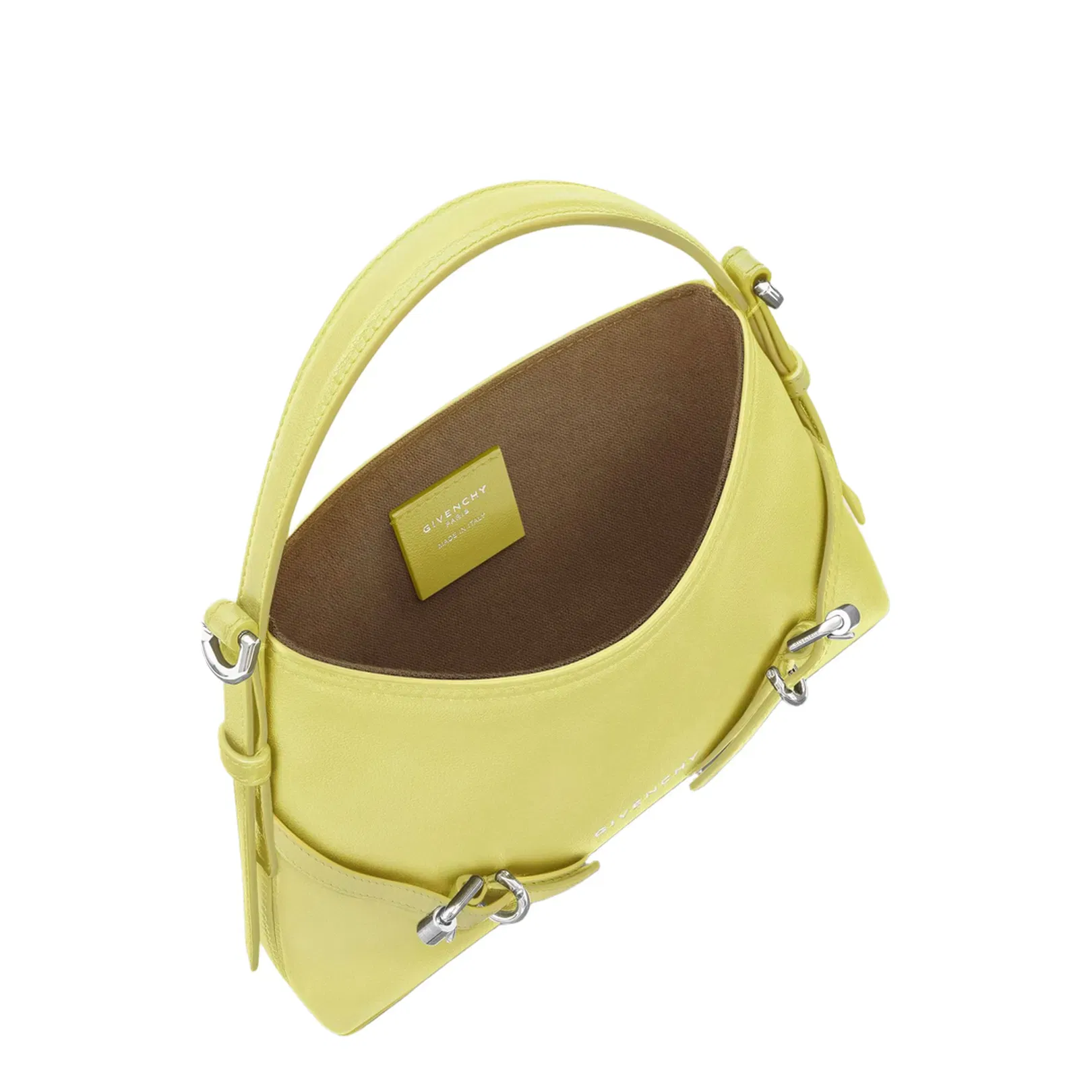 Nano Voyou Hand Bag Leather Bag Acid Yellow
