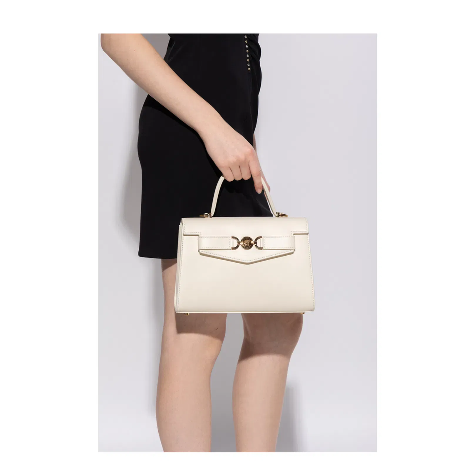 Medusa '95 Handbag Leather White