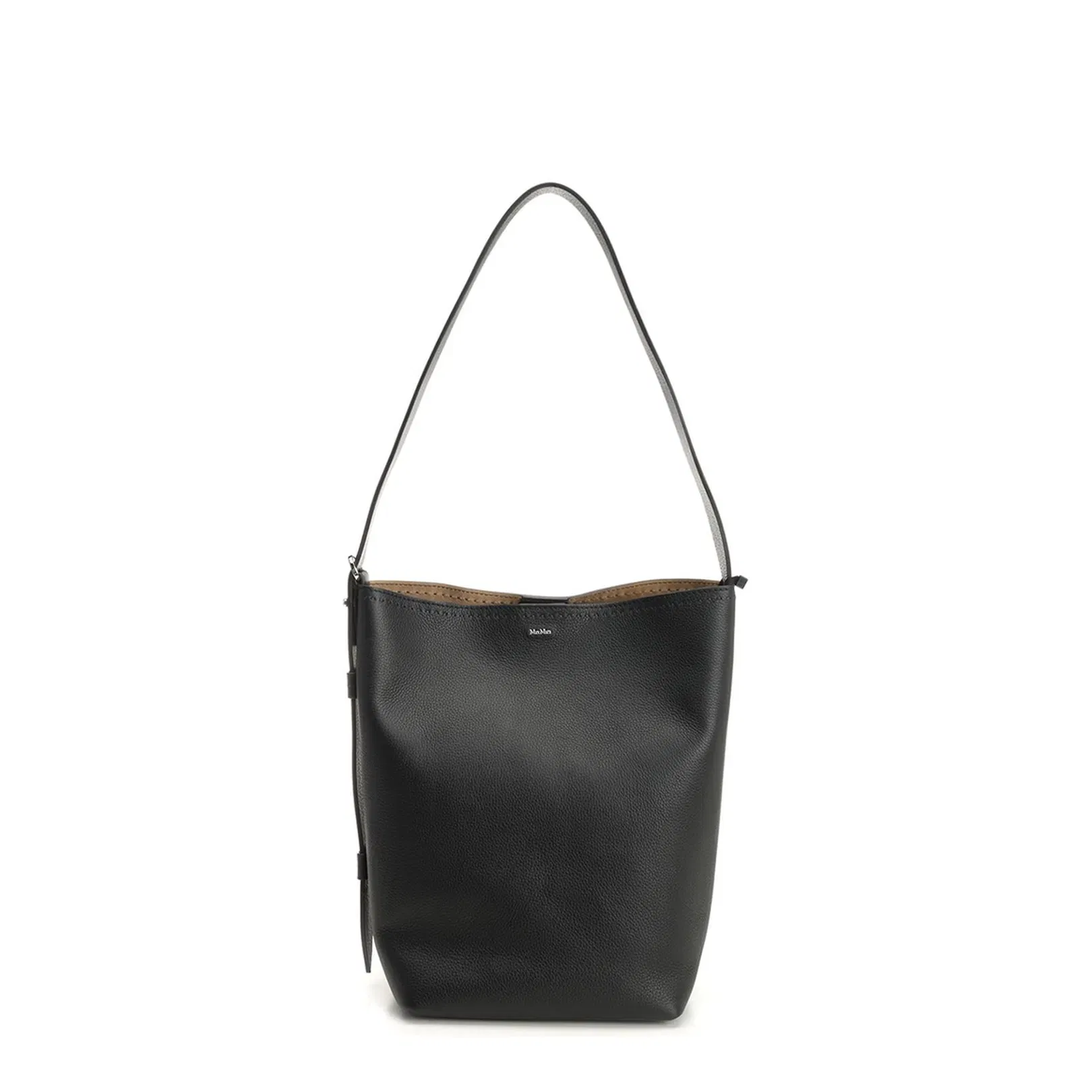 Archetipo Bucket Bag Leather Black