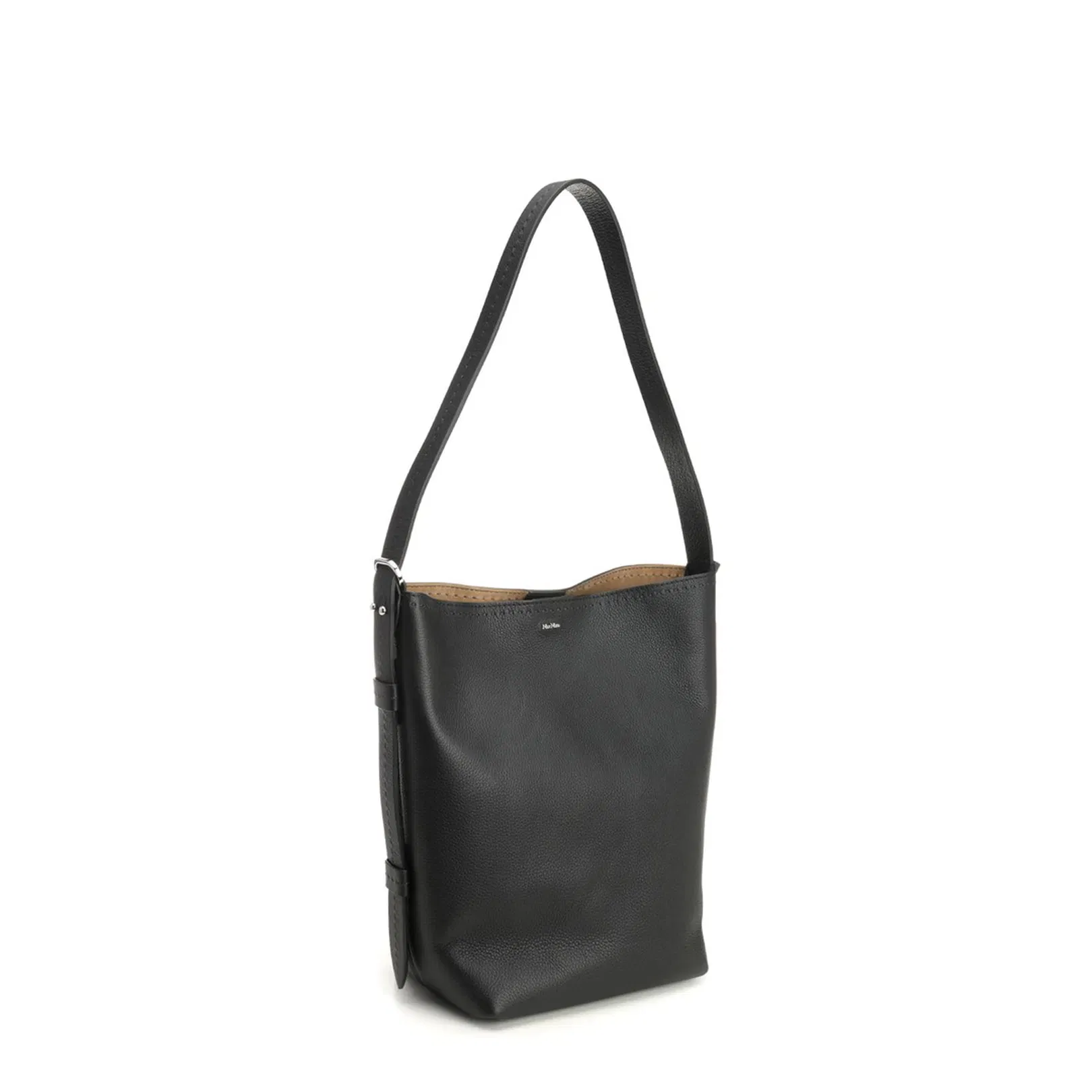 Archetipo Bucket Bag Leather Black