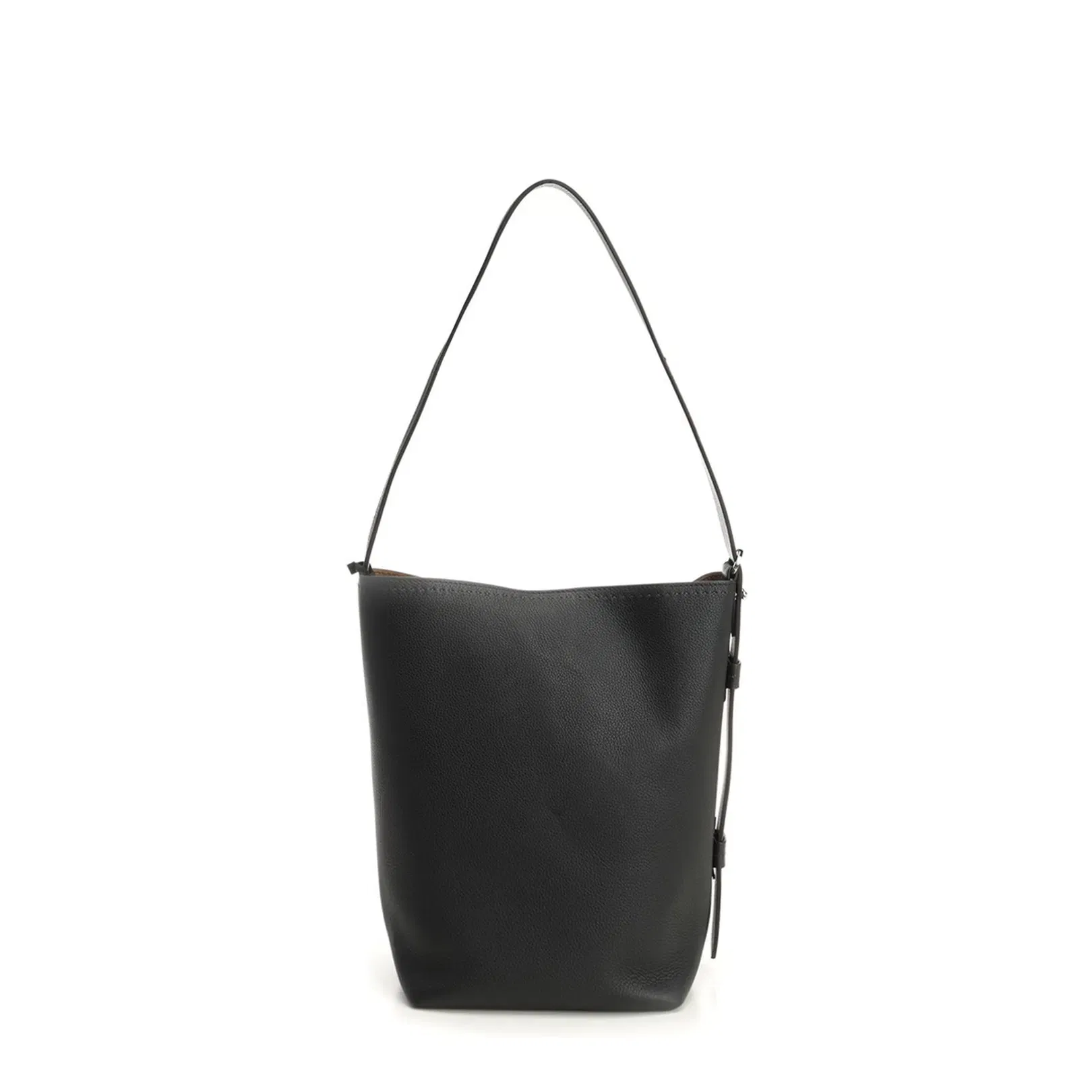 Archetipo Bucket Bag Leather Black