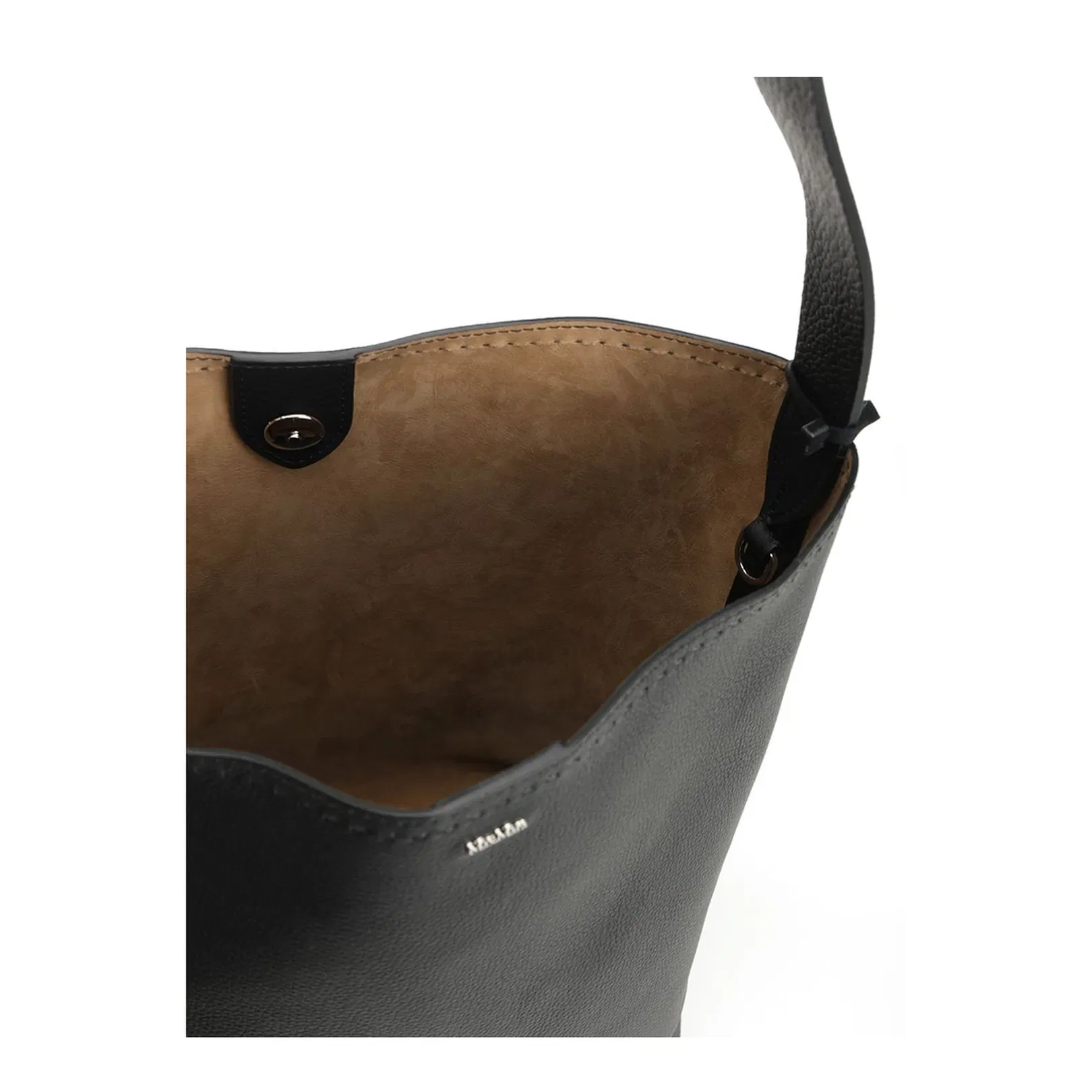 Archetipo Bucket Bag Leather Black