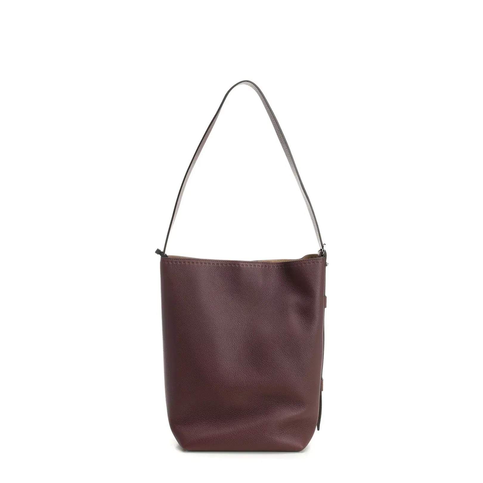 Archetipo Medium Shoulder Bag Leather Brown