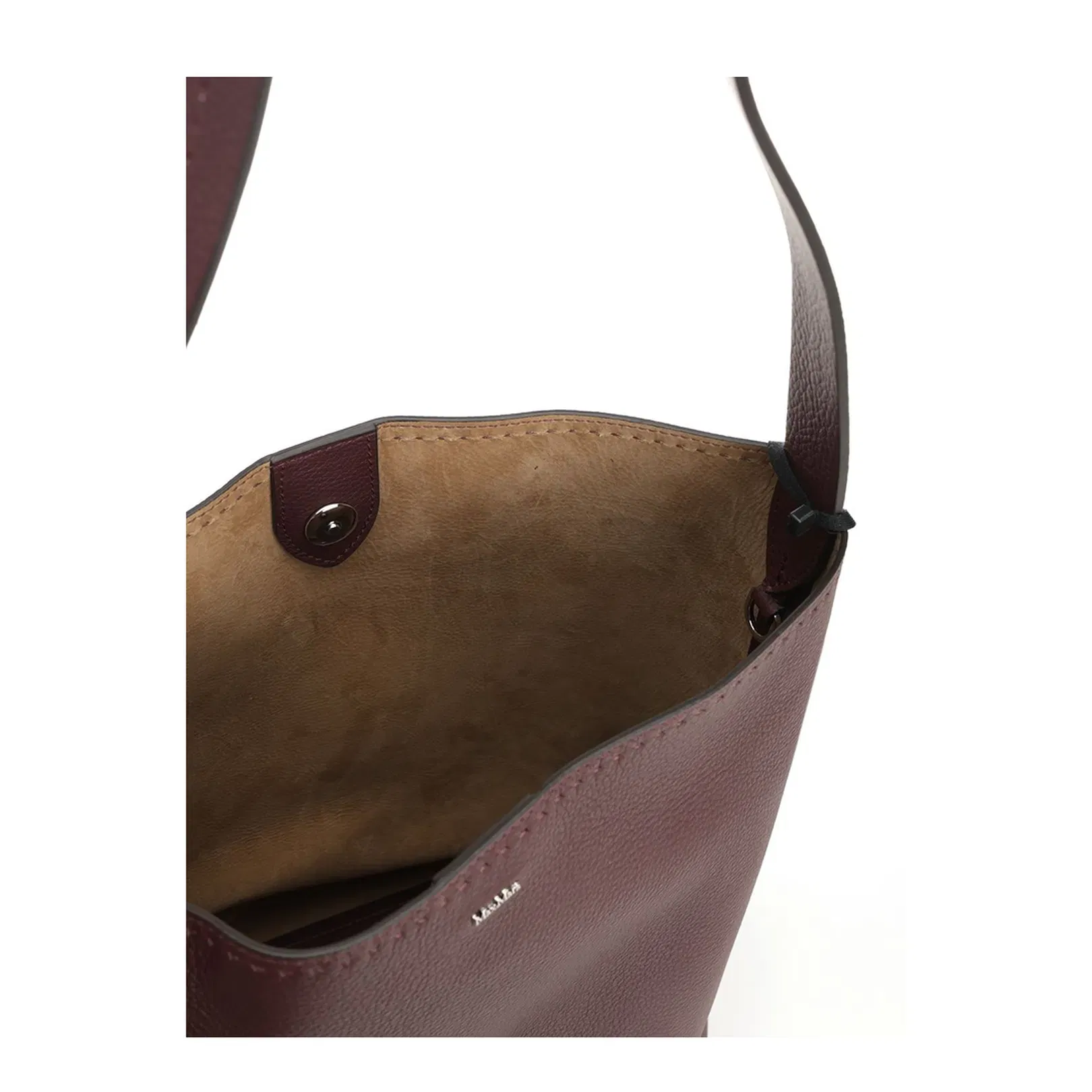 Archetipo Medium Shoulder Bag Leather Brown