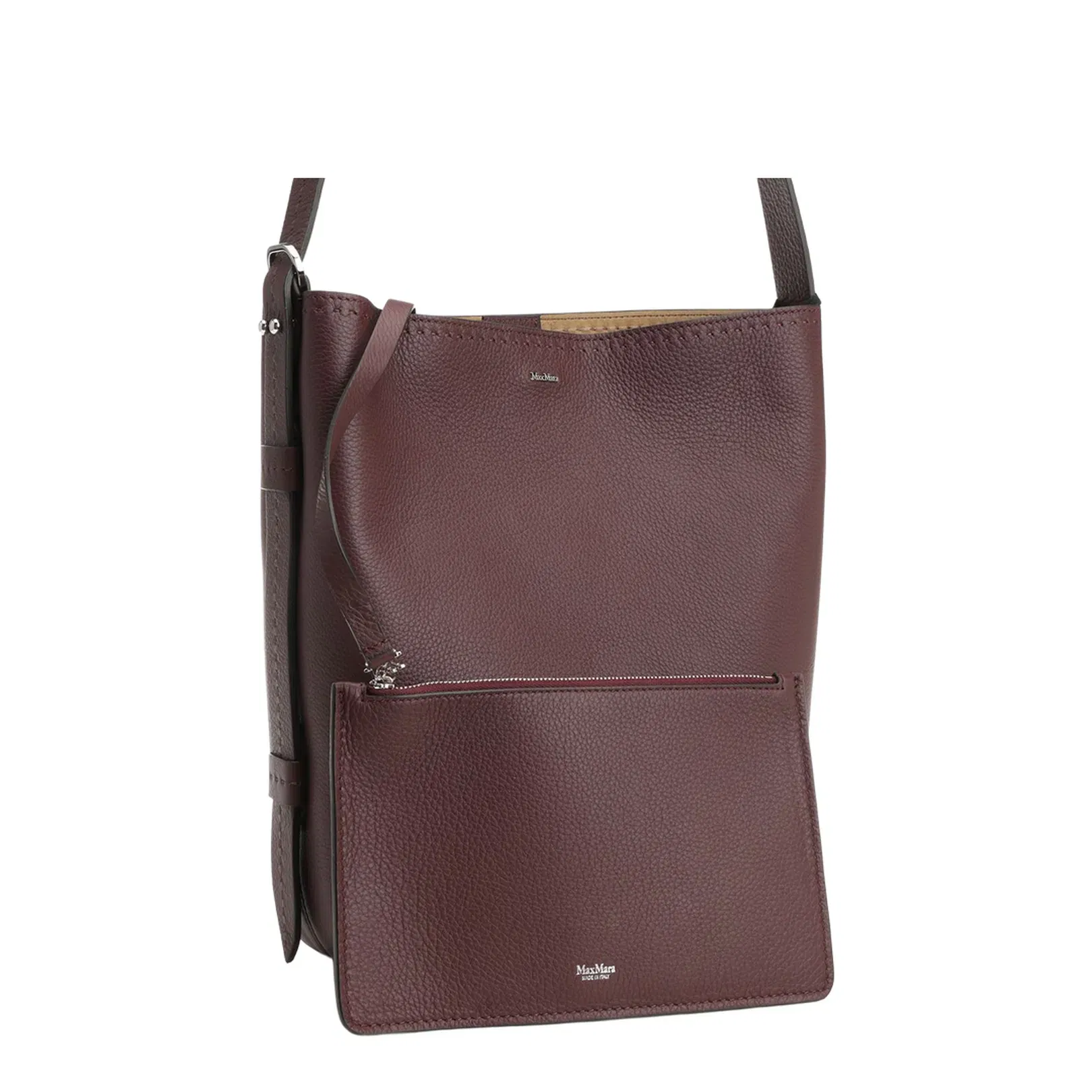Archetipo Medium Shoulder Bag Leather Brown