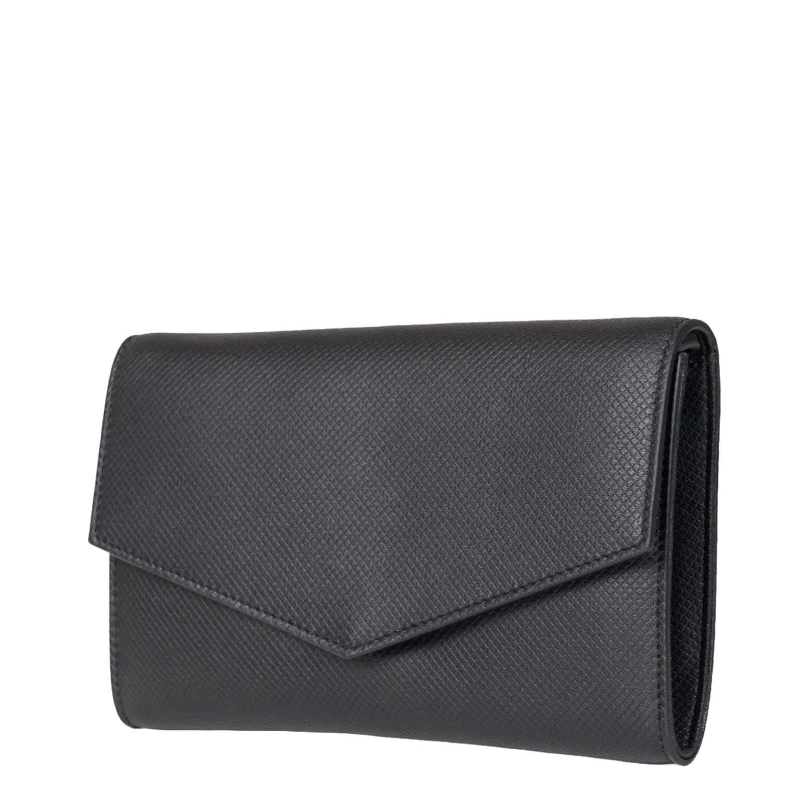 Messenger Bag Leather Black