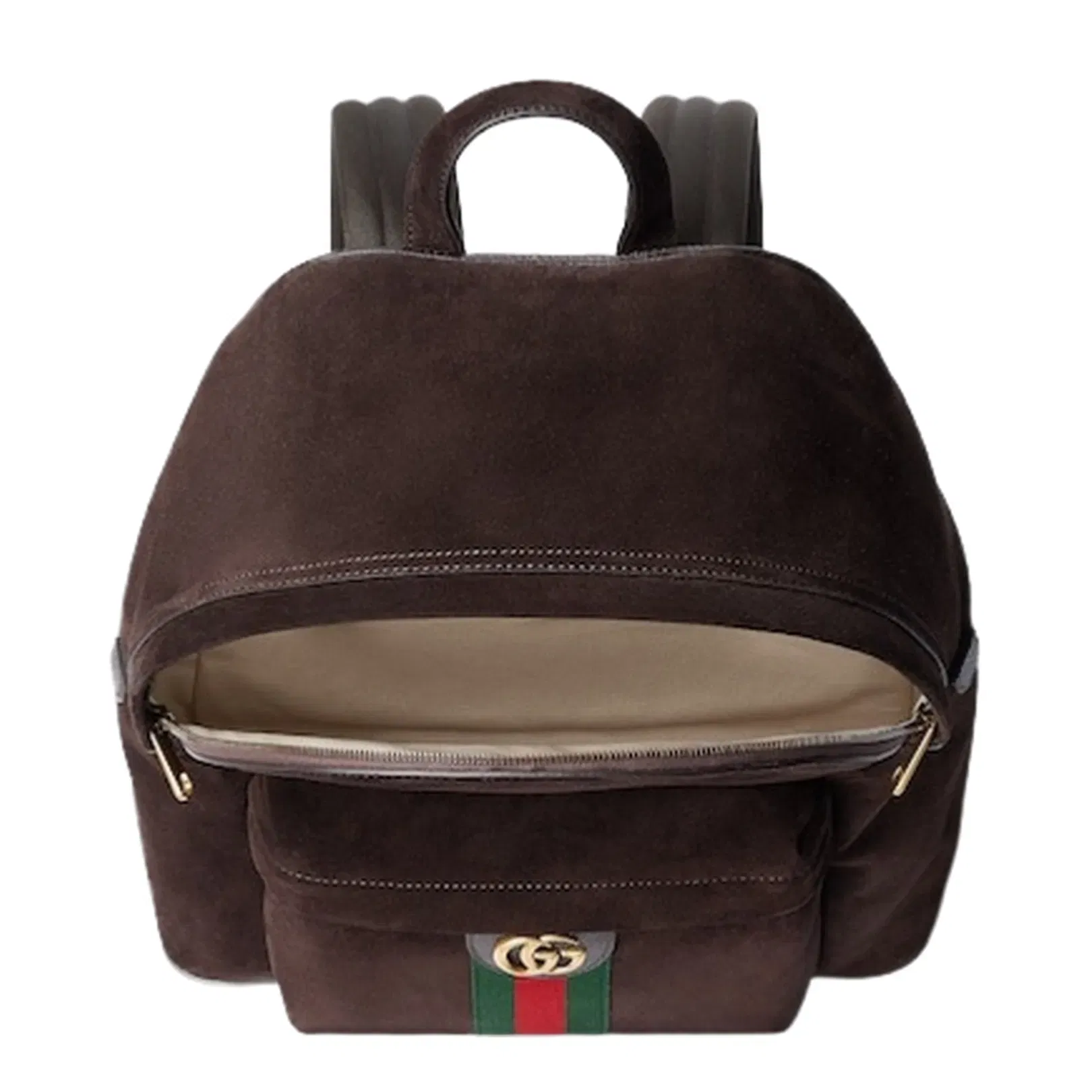 Backpack Suede Brown