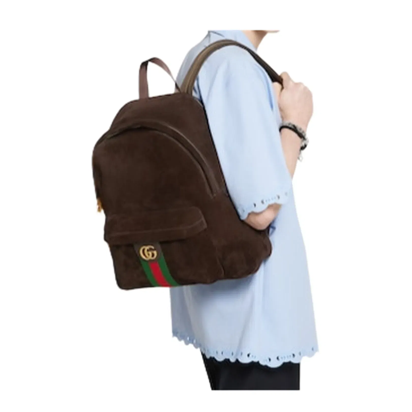 Backpack Suede Brown