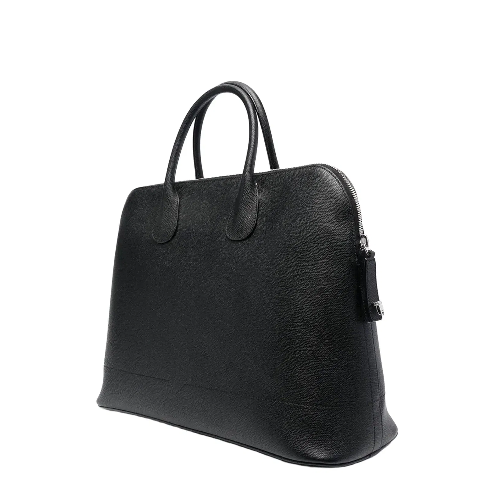 Sacca New My Logo Hand Bag Leather Black