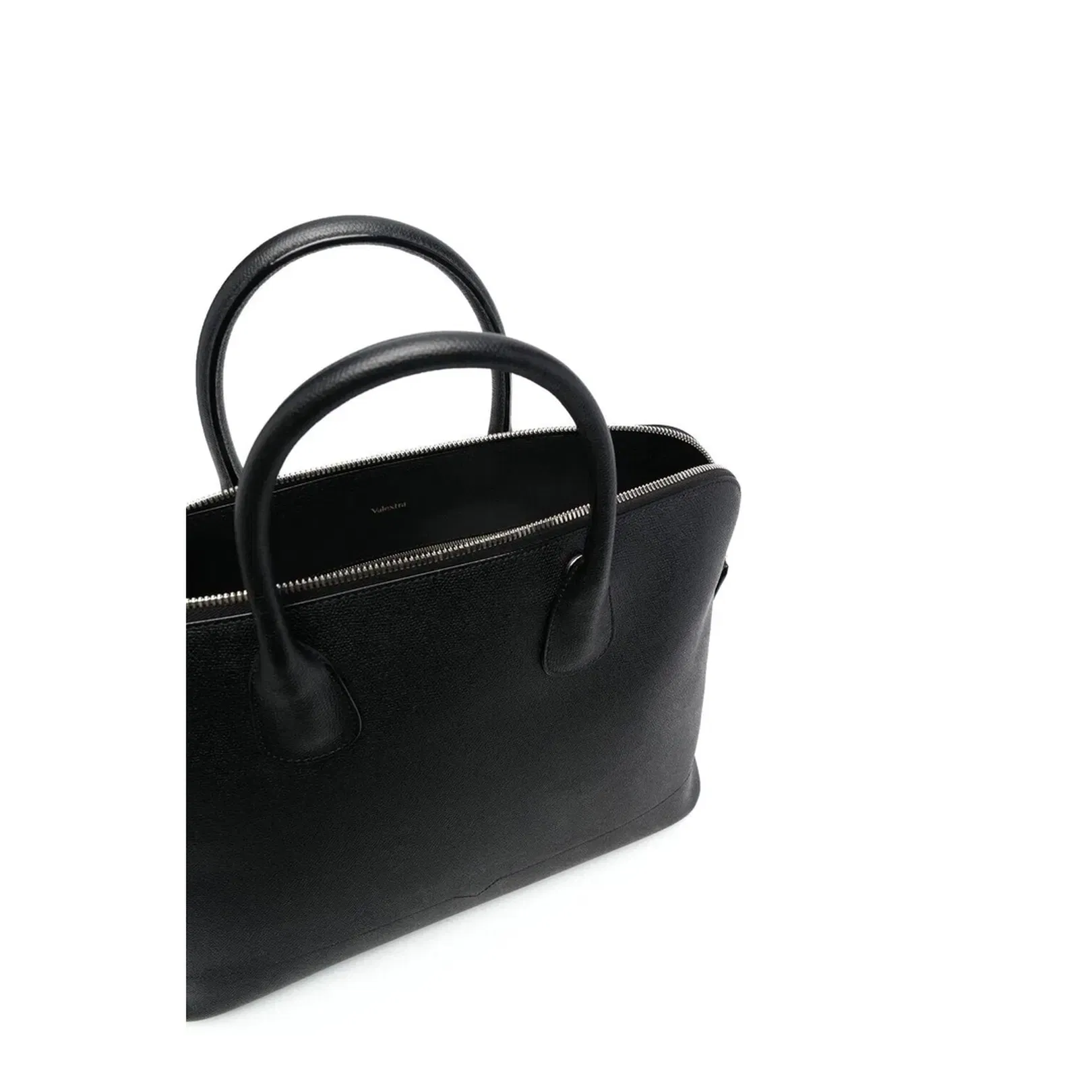 Sacca New My Logo Hand Bag Leather Black