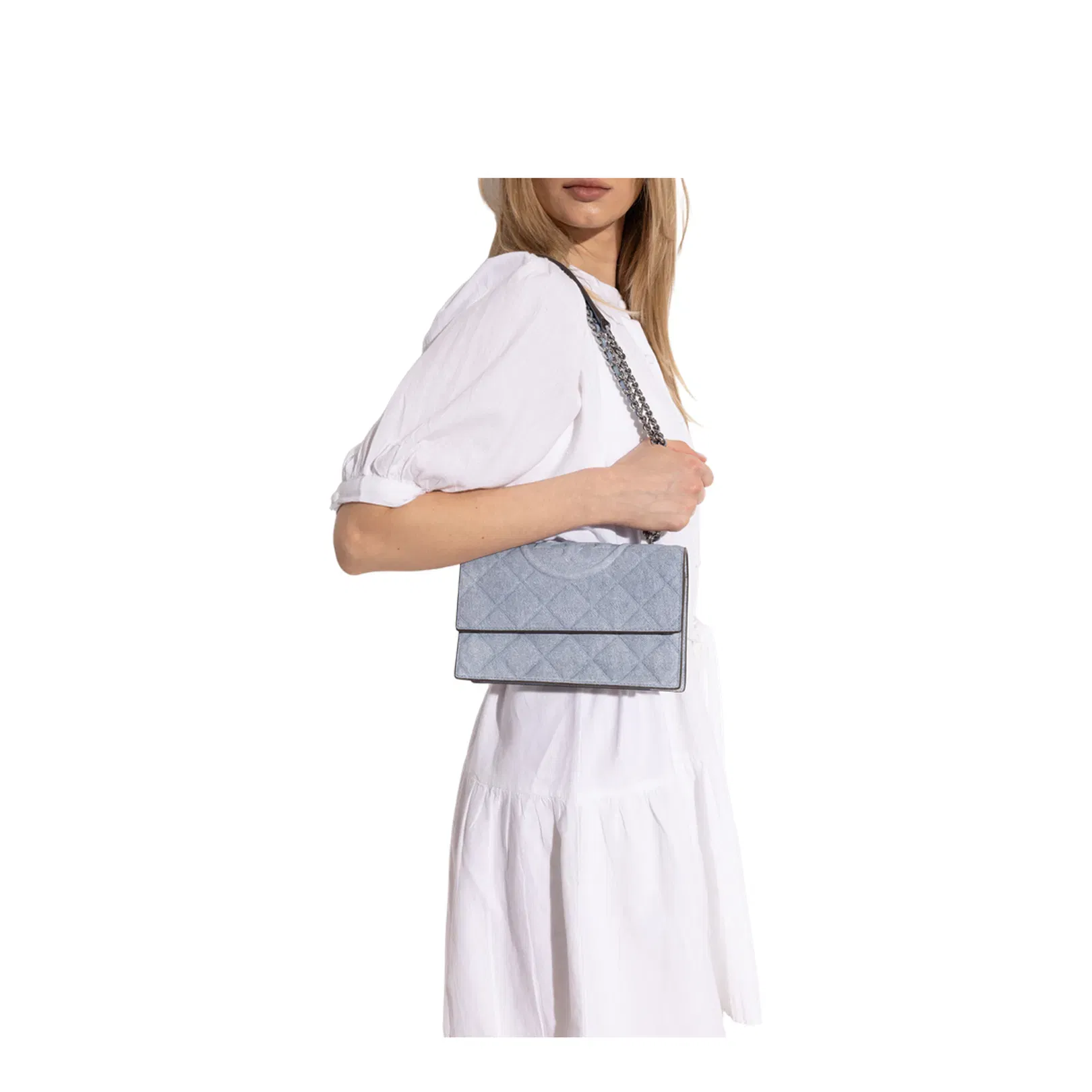 Fleming Small Shoulder Bag Blue