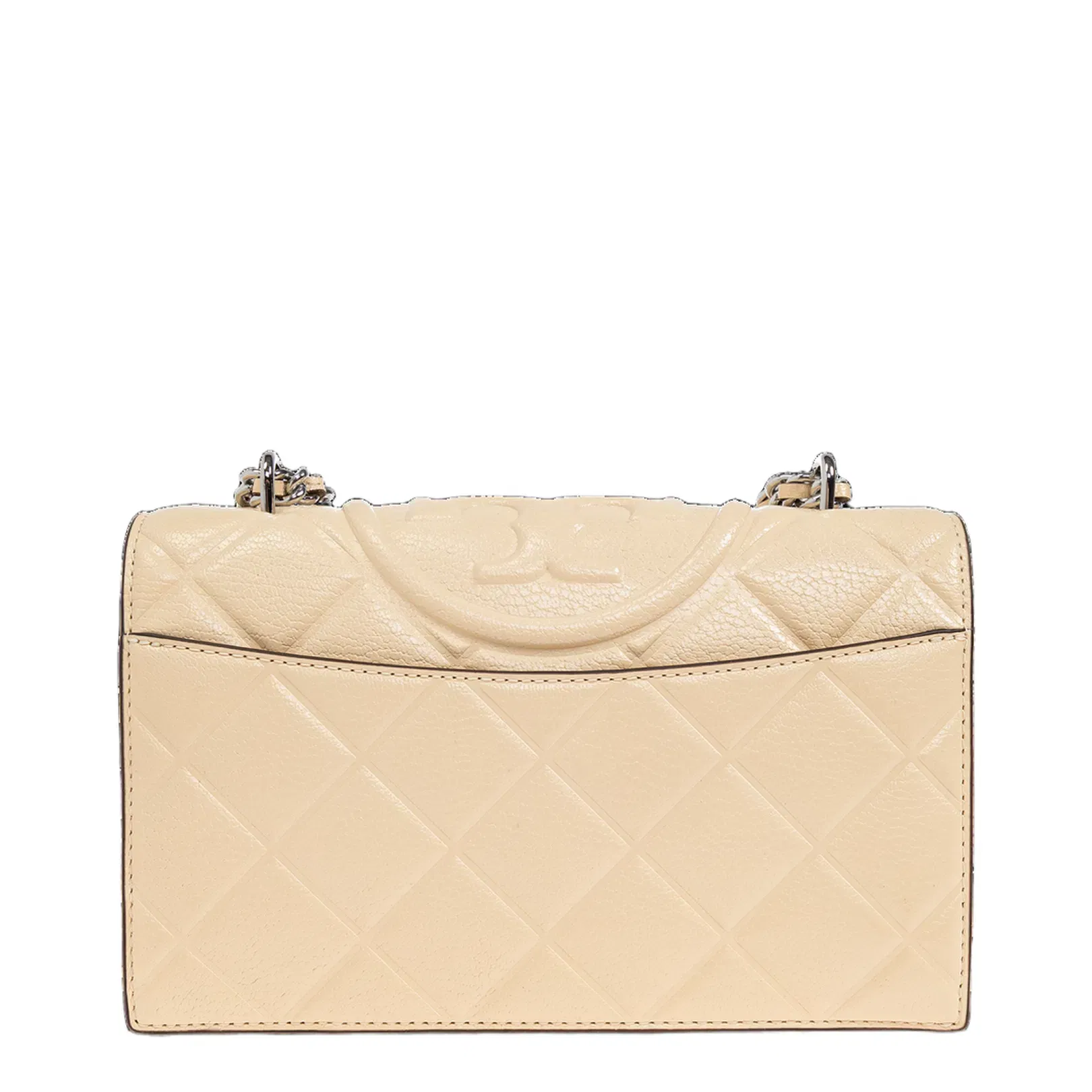 Fleming Small Shoulder Bag Beige