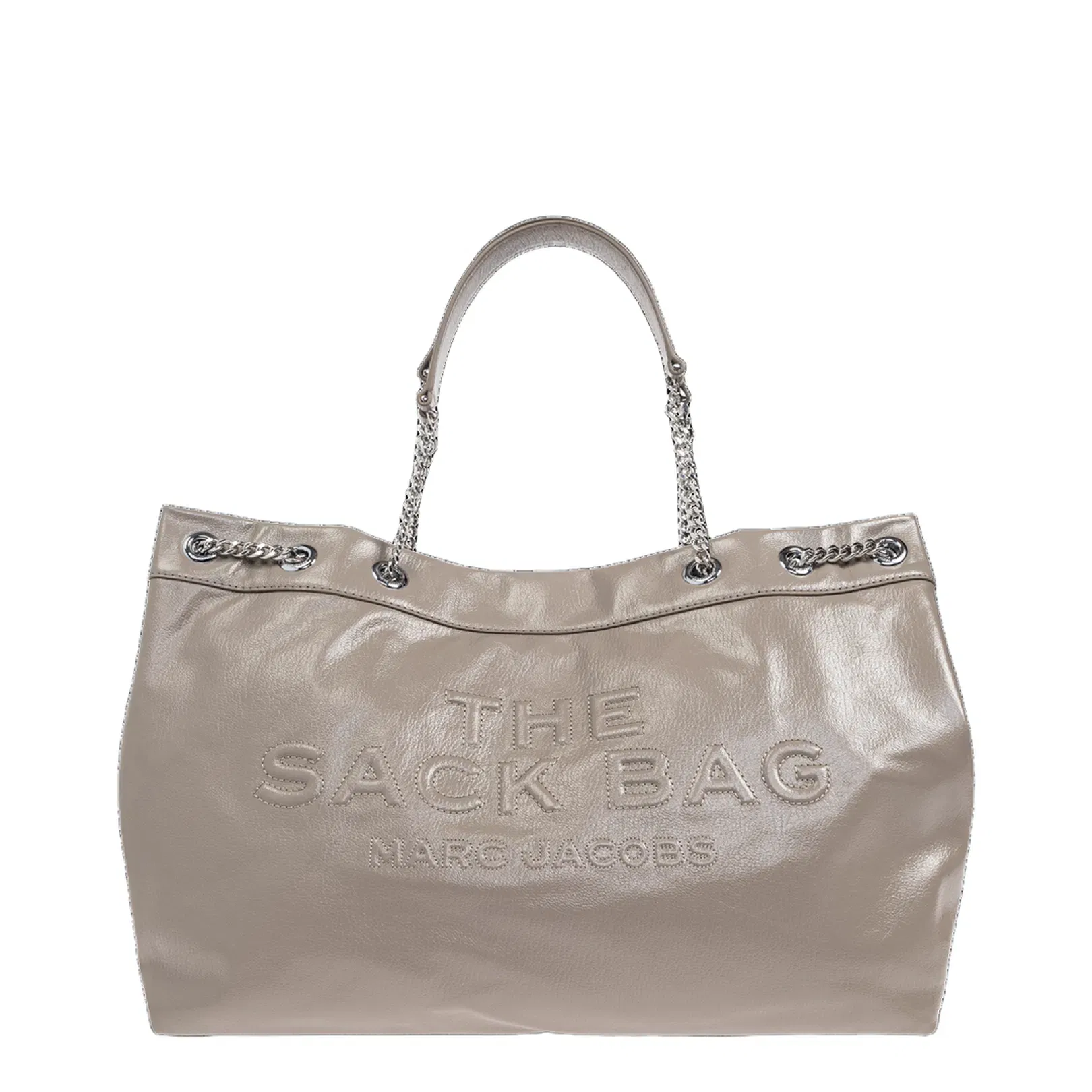 The Sack Bag Leather Beige