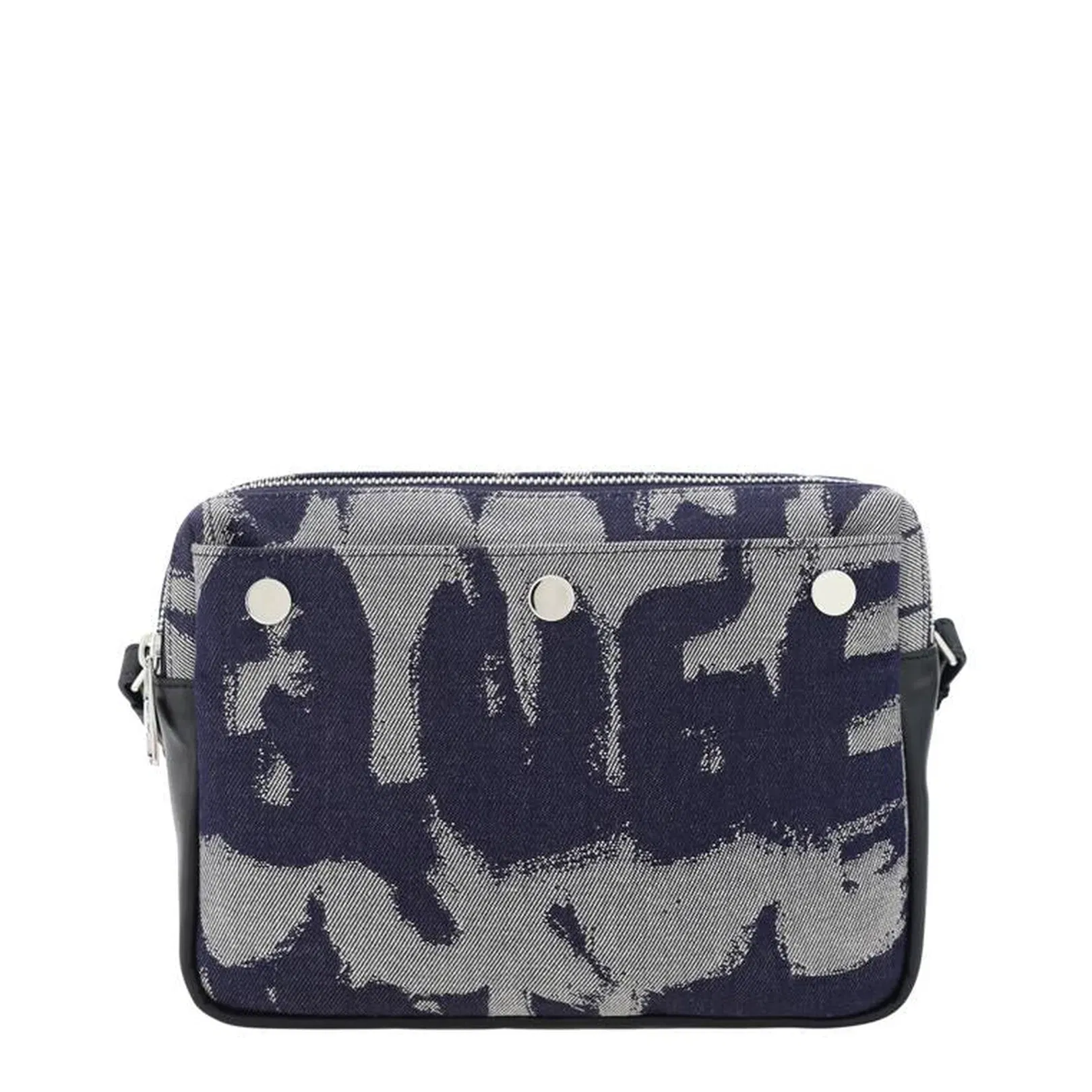 Printed Denim Crossbody Bags