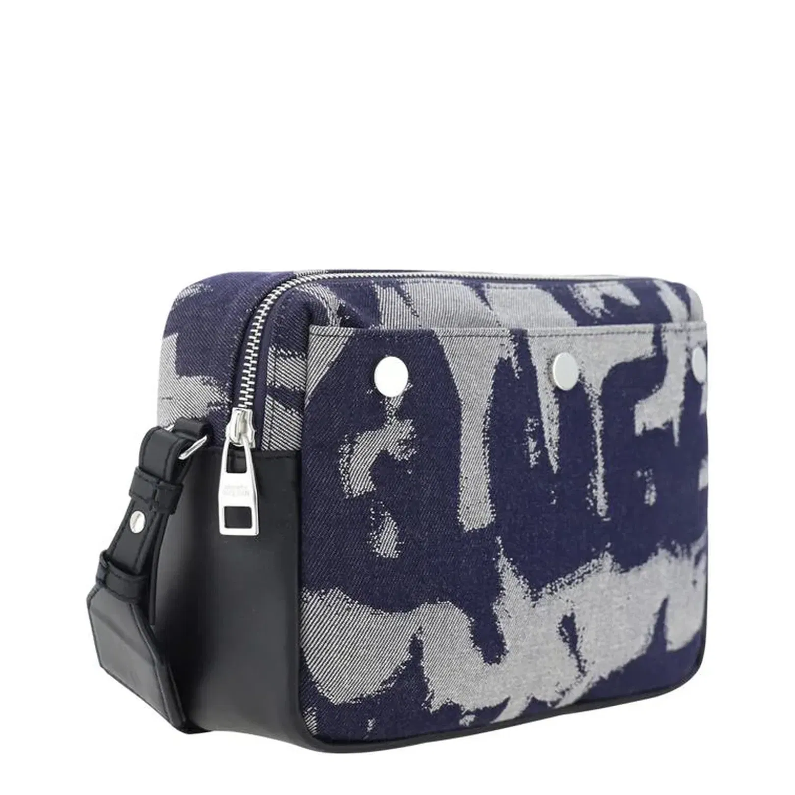 Printed Denim Crossbody Bags