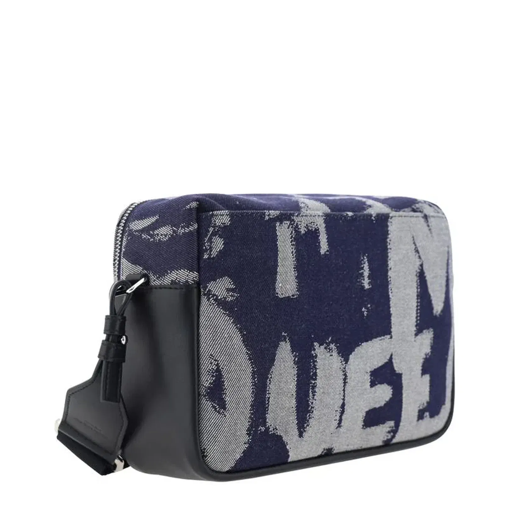 Printed Denim Crossbody Bags