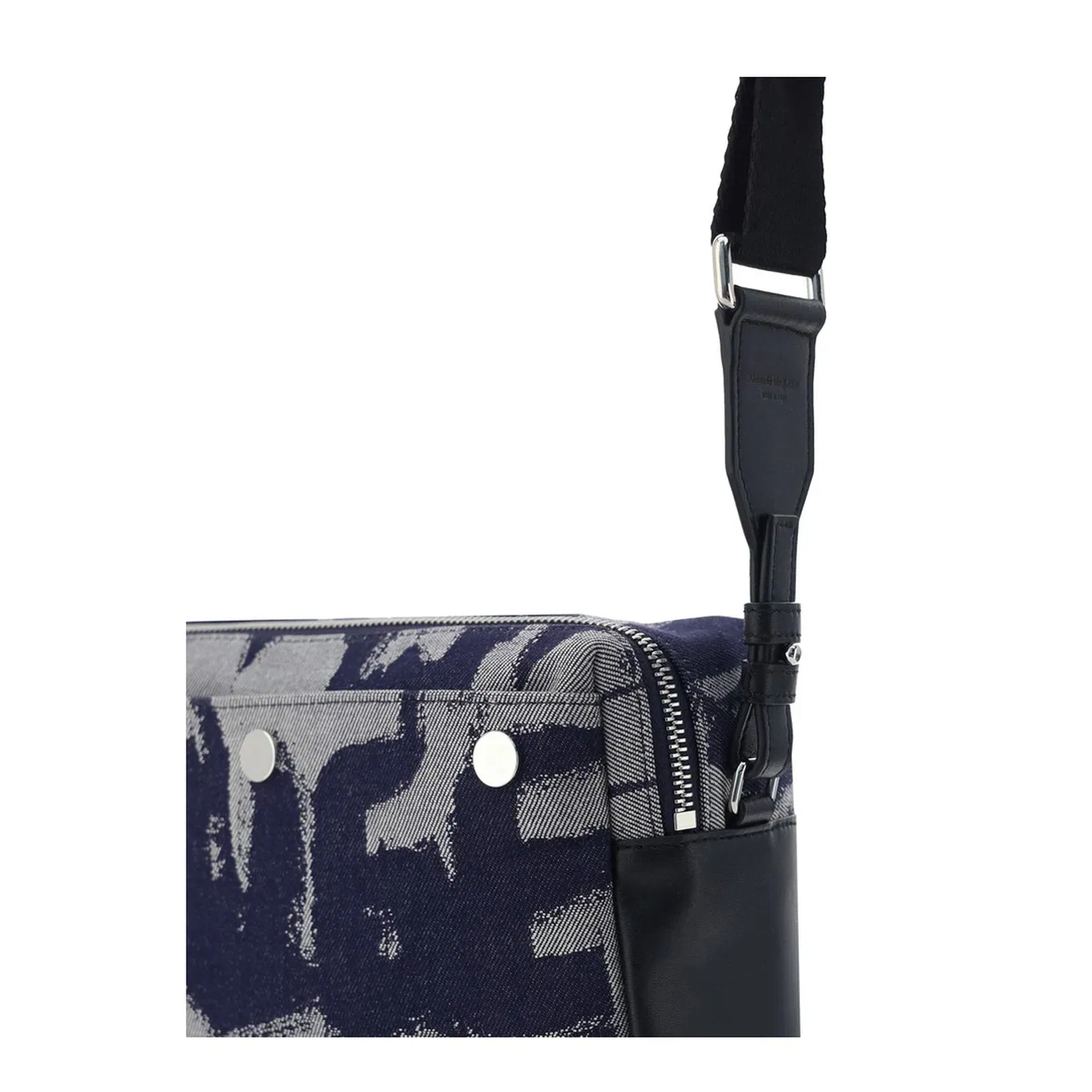 Printed Denim Crossbody Bags