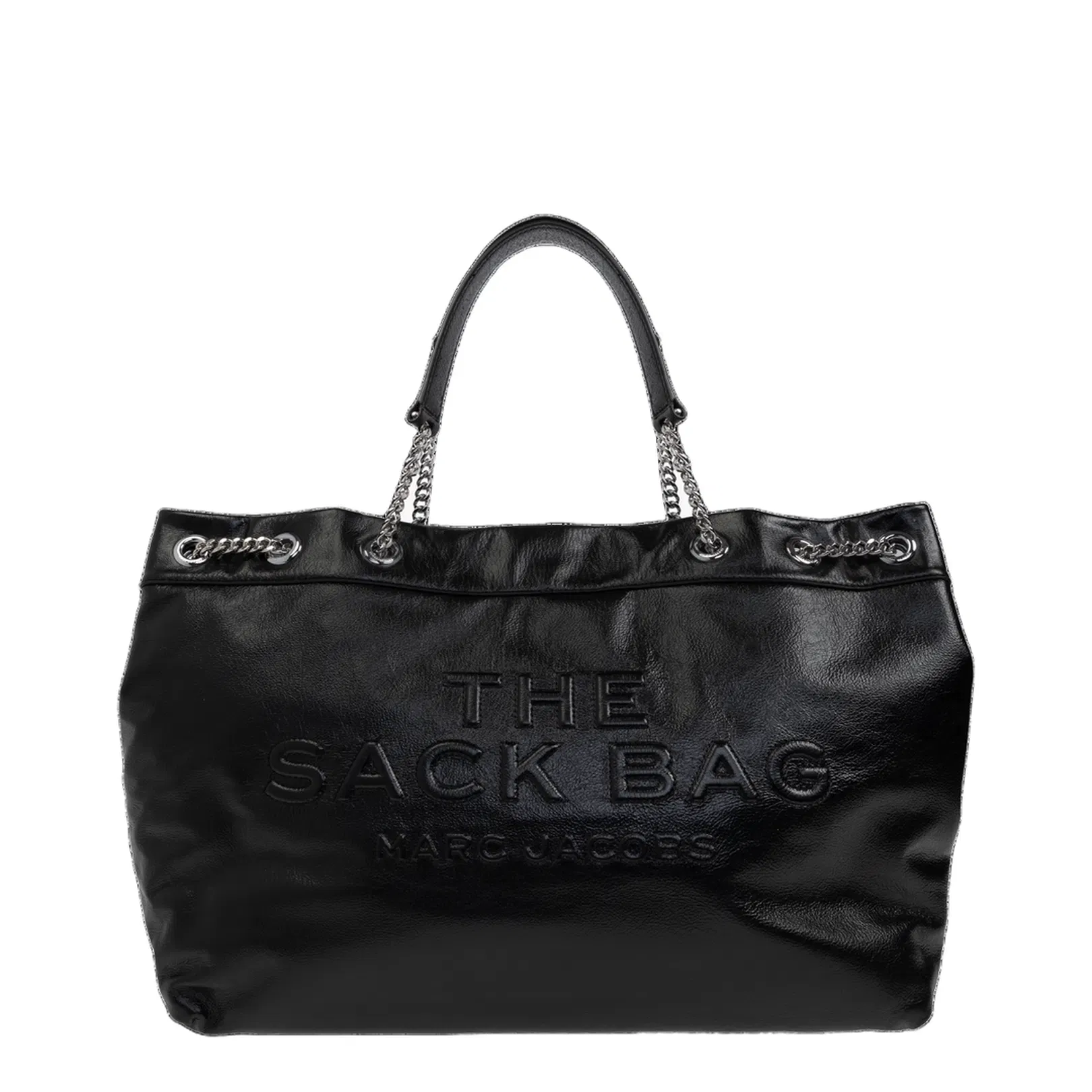 THE SACK BAG LEATHER BLACK