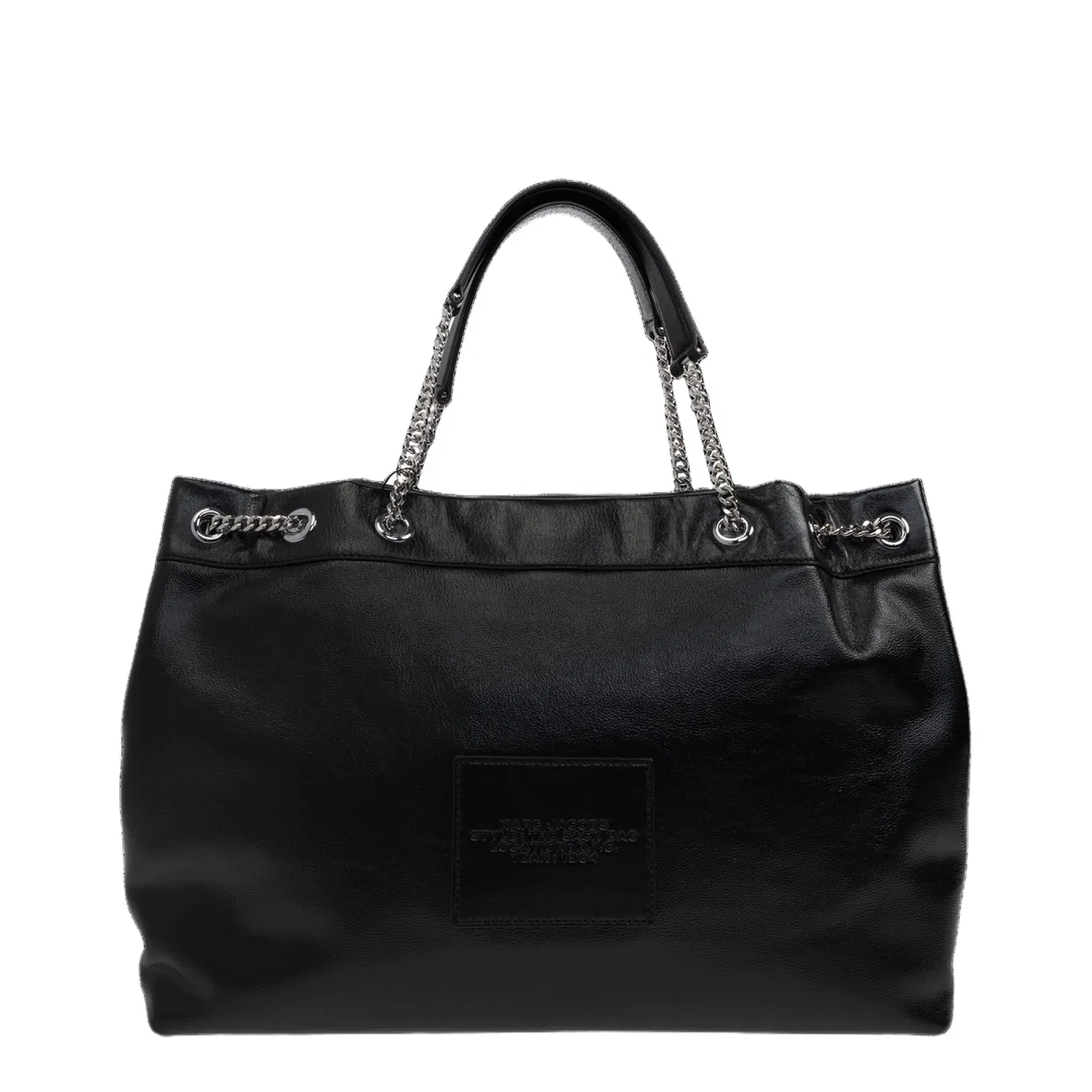 THE SACK BAG LEATHER BLACK