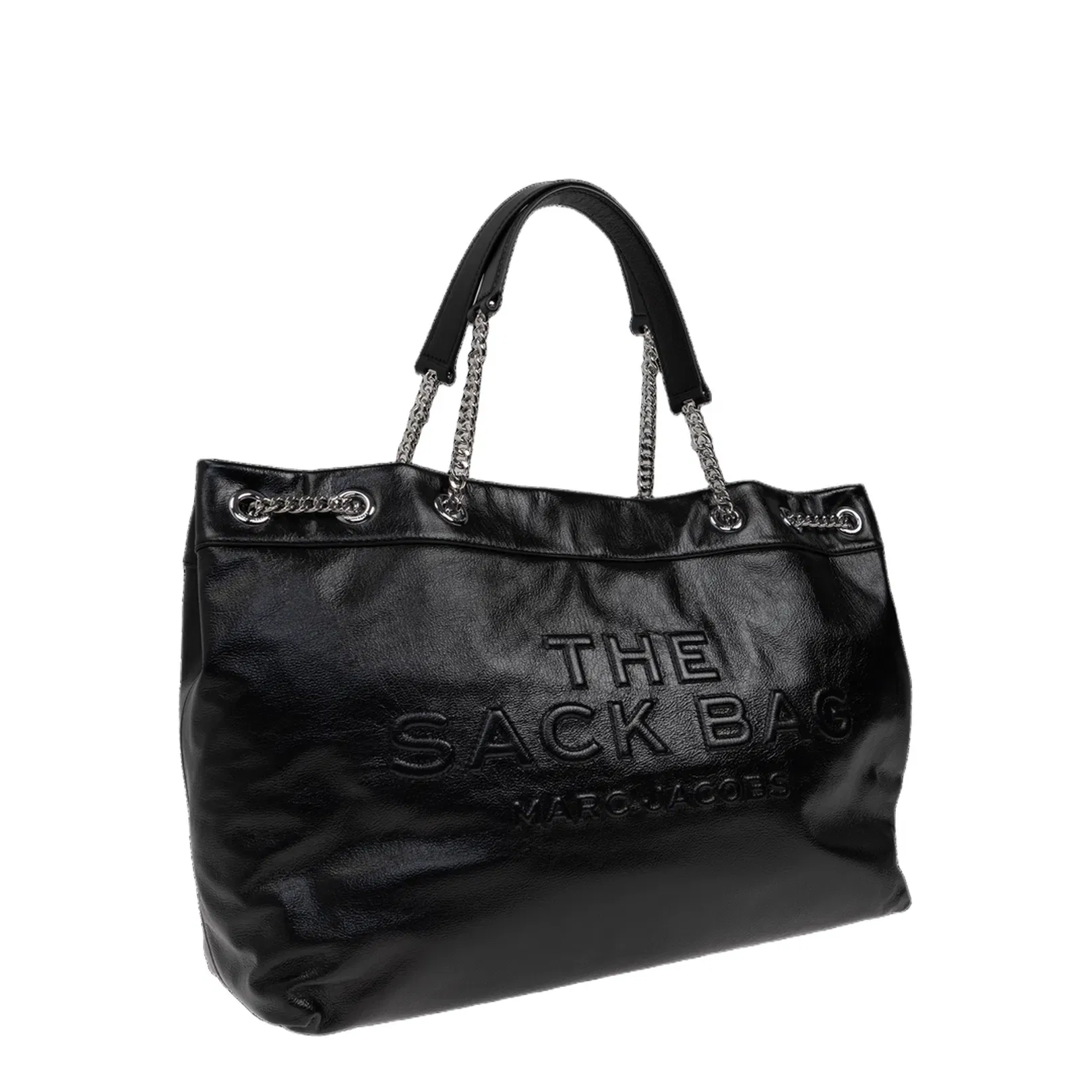 THE SACK BAG LEATHER BLACK