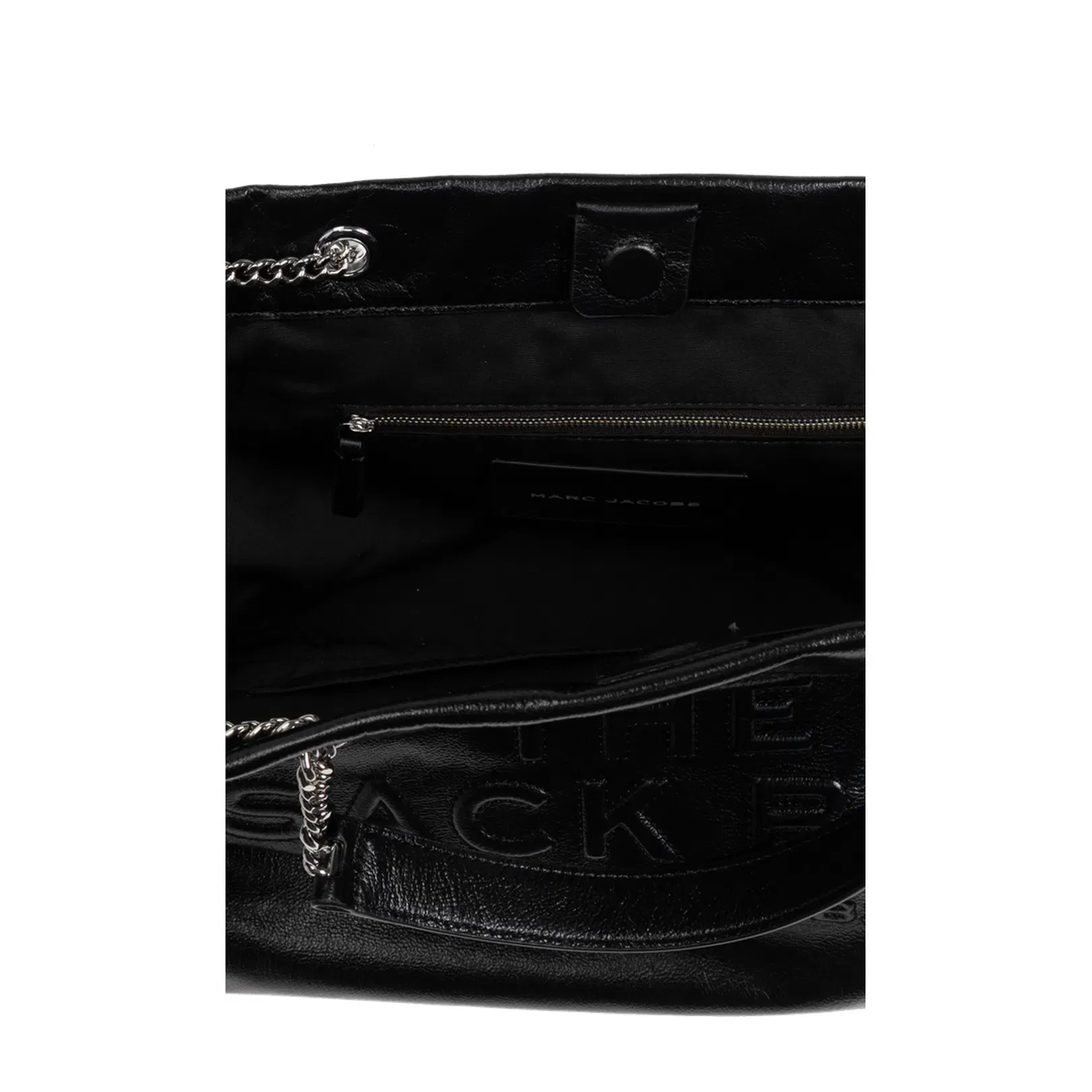 THE SACK BAG LEATHER BLACK