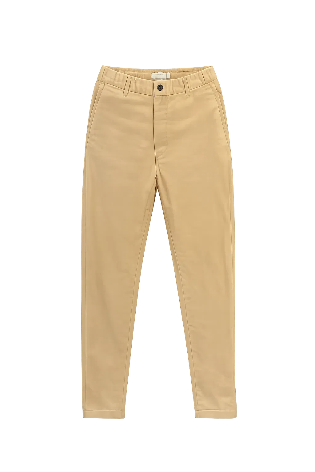 CK Beige Slim-Fit Stretch Cotton Chino Pants