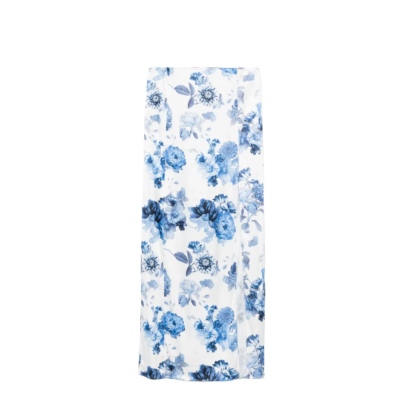 Floral Print Maxi Skirt In Multicolour